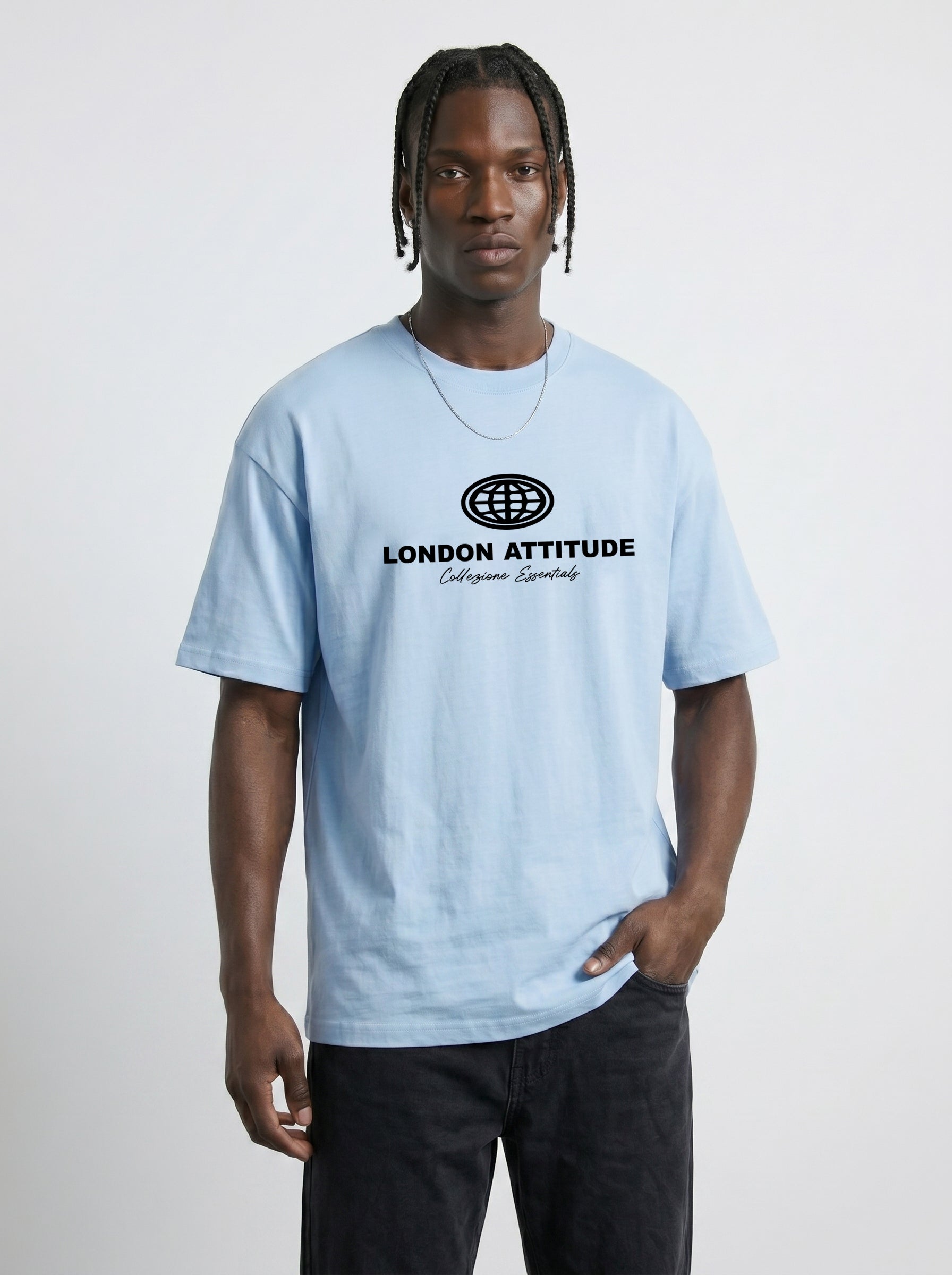 Essential Globe Logo Premium Organic Cotton T-Shirt