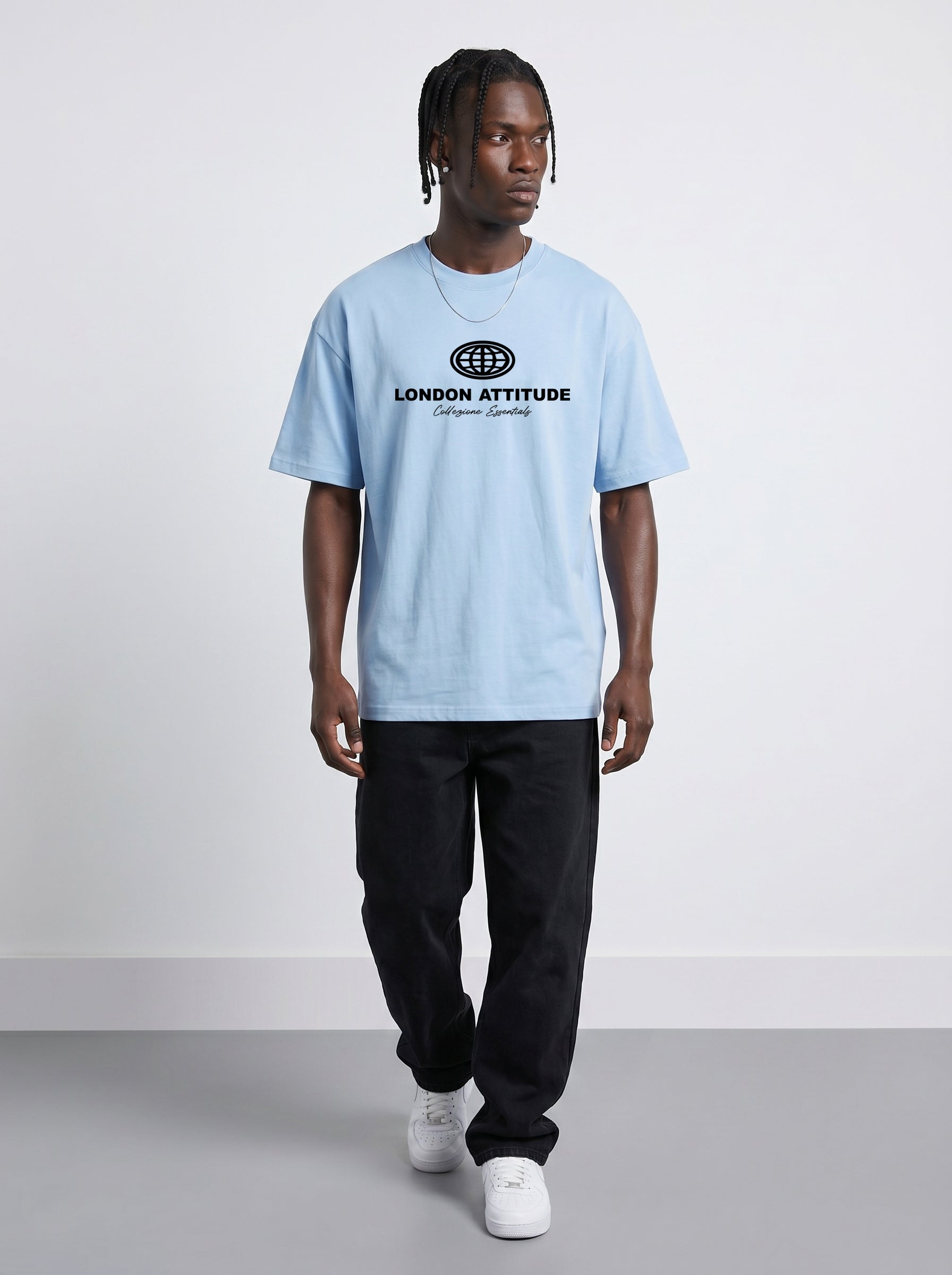 Essential Globe Logo Premium Organic Cotton T-Shirt