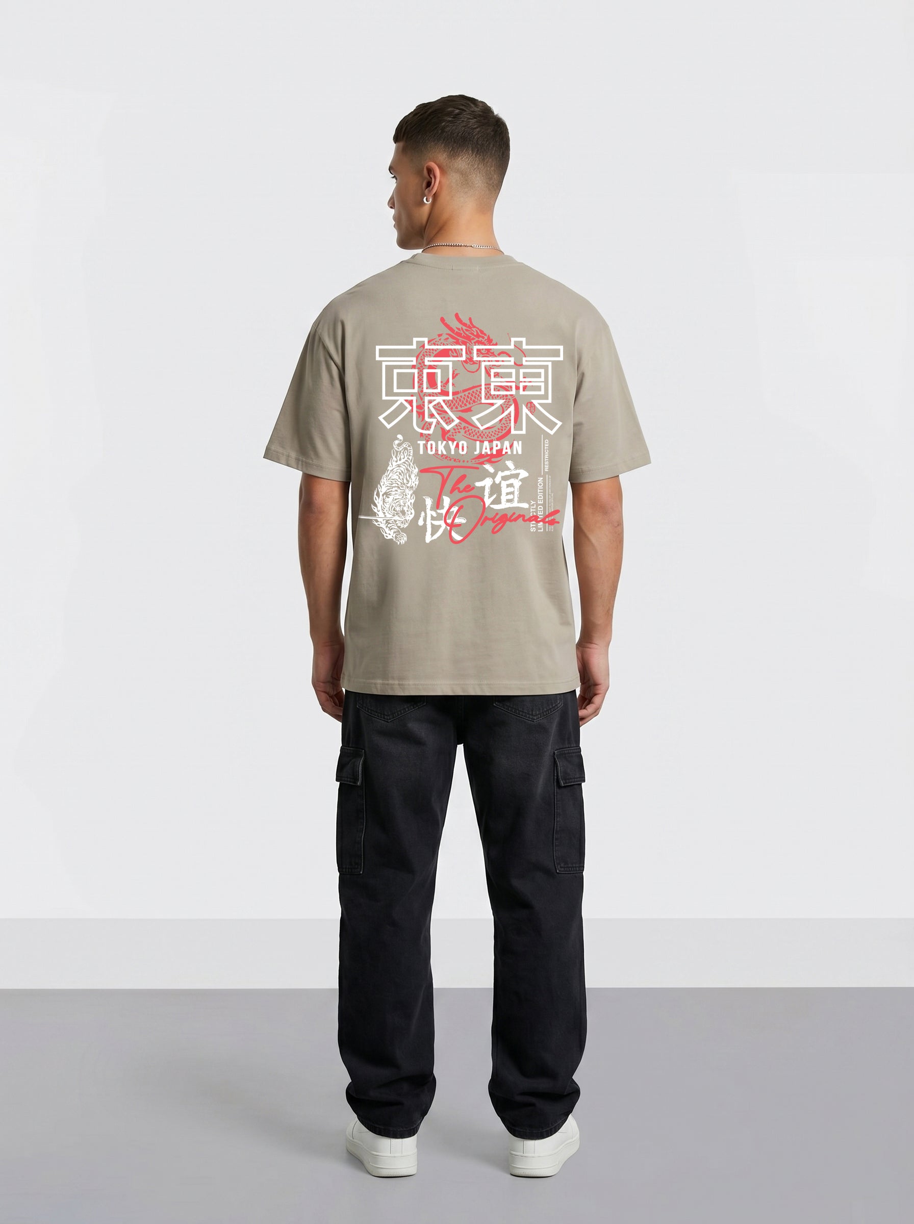 Tokyo Dragon Premium Organic Cotton Relaxed Fit T-Shirt