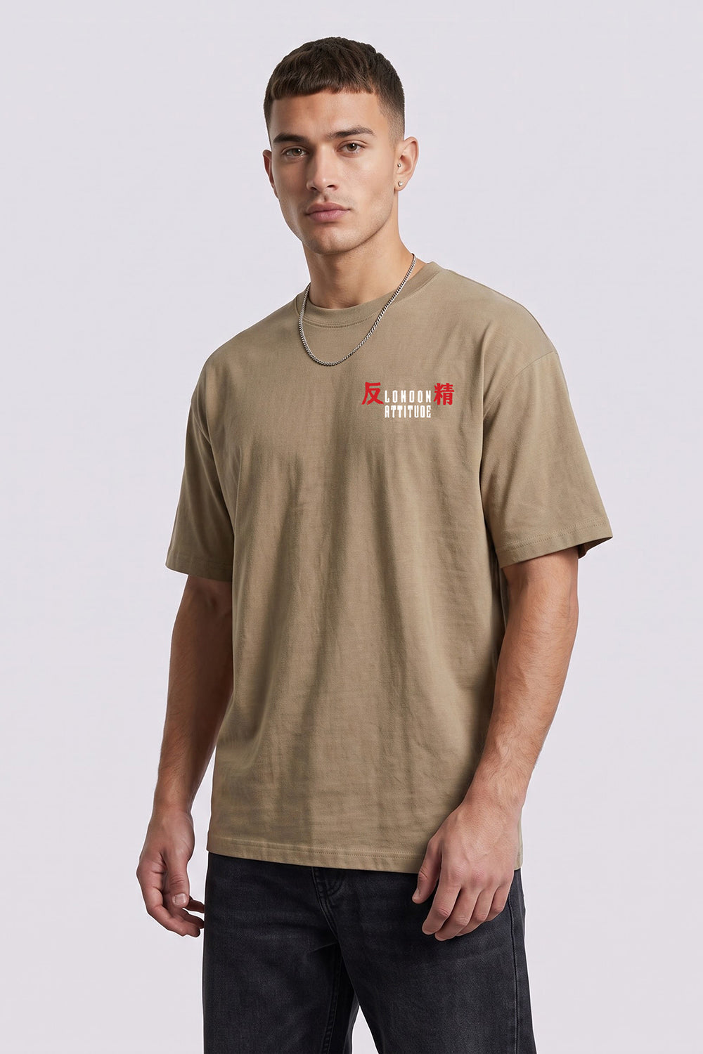 Tokyo After Dark Dragon Oversized Heavyweight Graphic T-Shirt