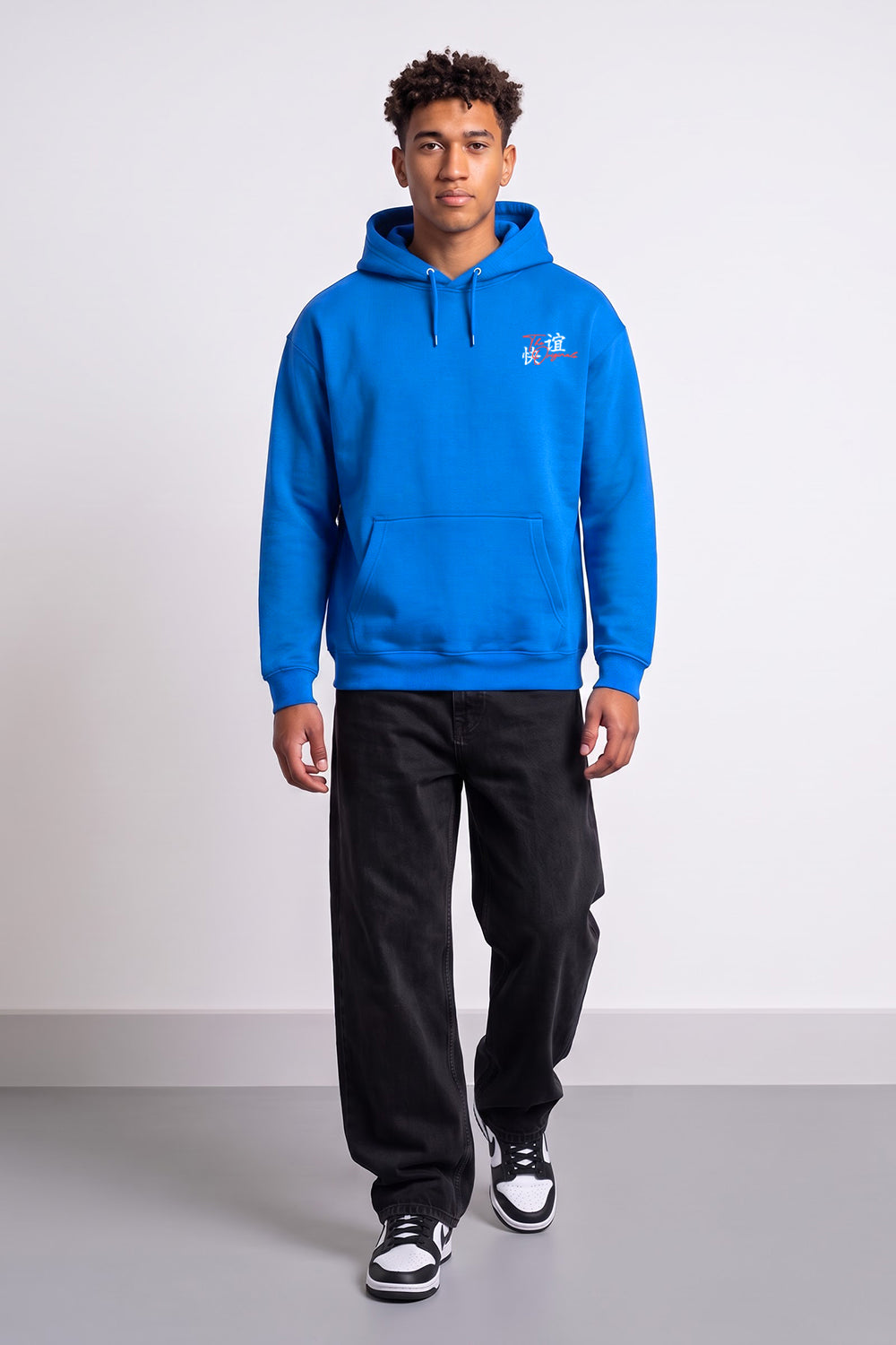 Relaxed Fit Tokyo Japan Graphic Hoodie