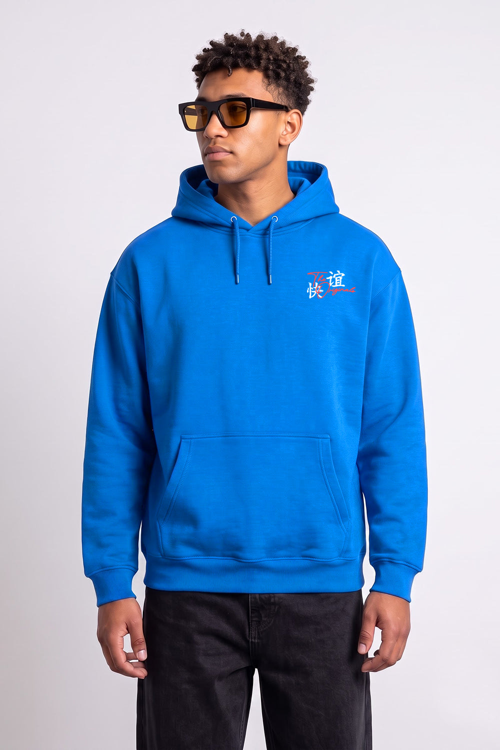 Relaxed Fit Tokyo Japan Graphic Hoodie