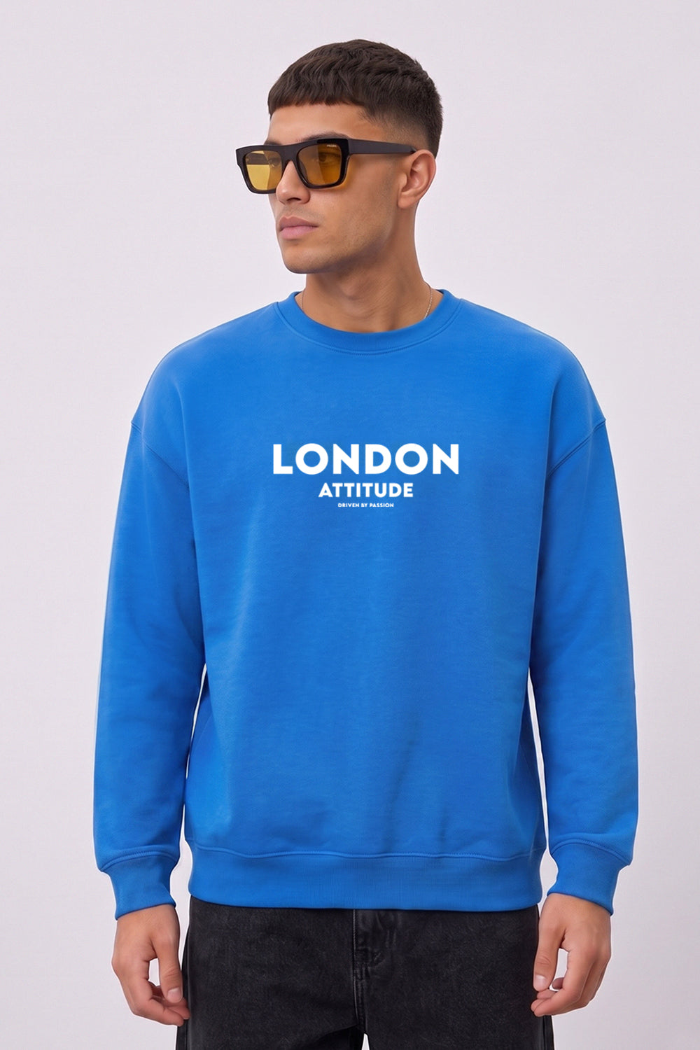 Relaxed Fit Dragon Graphic Sweatshirt