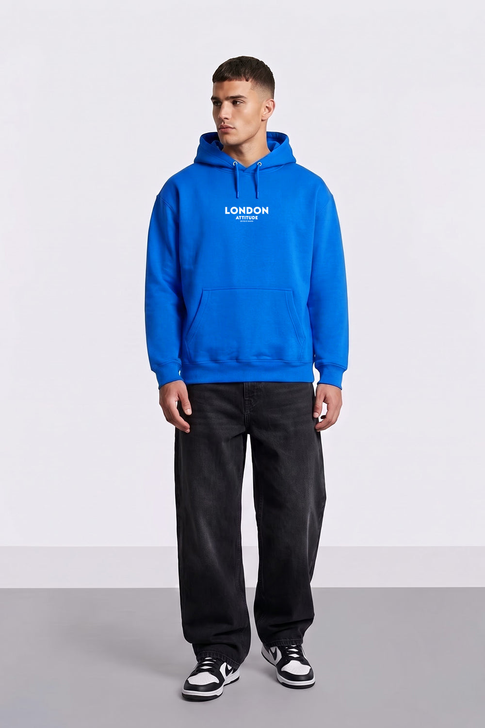 Relaxed Fit Dragon Graphic Hoodie