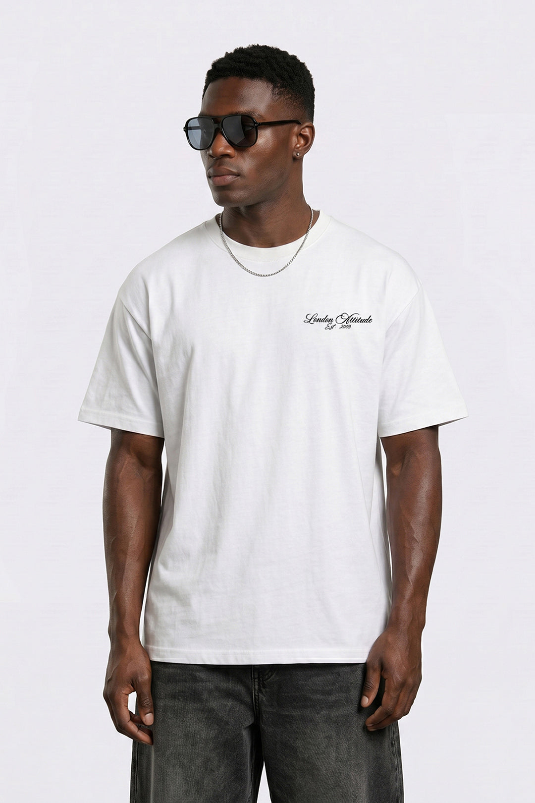 Originals Oversized Heavyweight Spider T-Shirt in White