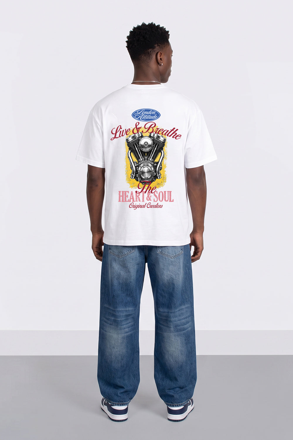 Heart & Soul Oversized Heavyweight Printed T-Shirt