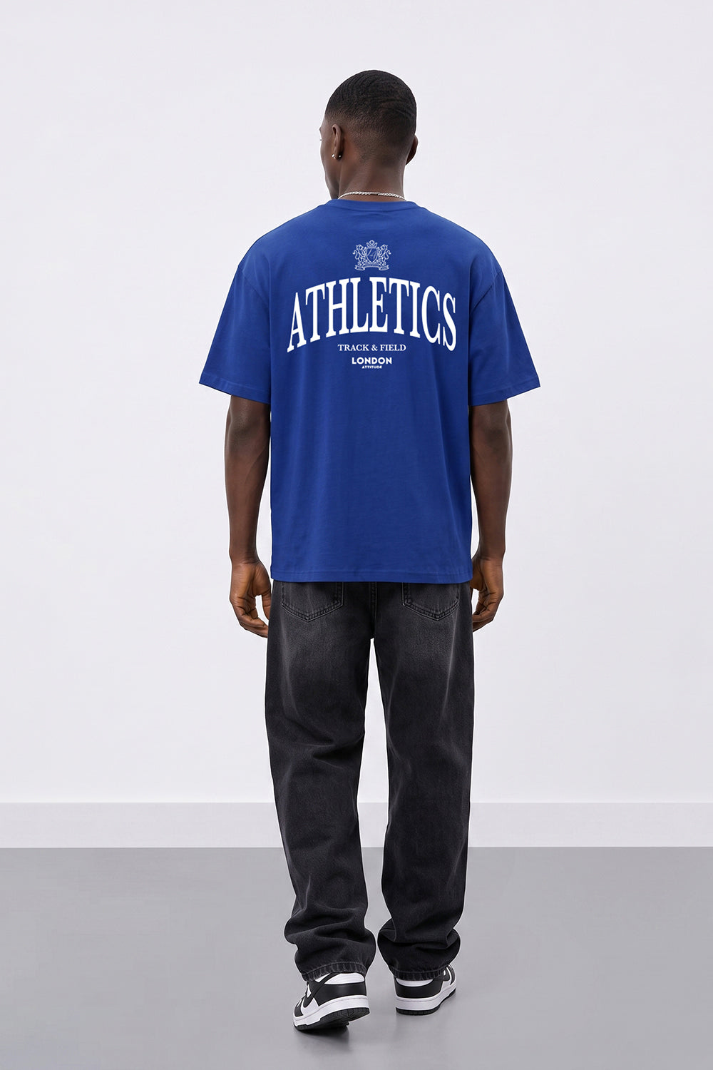 Athletics Premium Graphic T-Shirt in White Print
