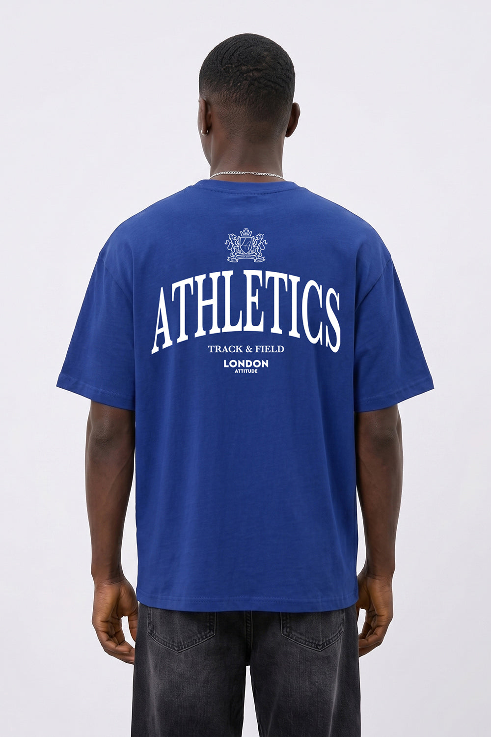 Athletics Premium Graphic T-Shirt in White Print