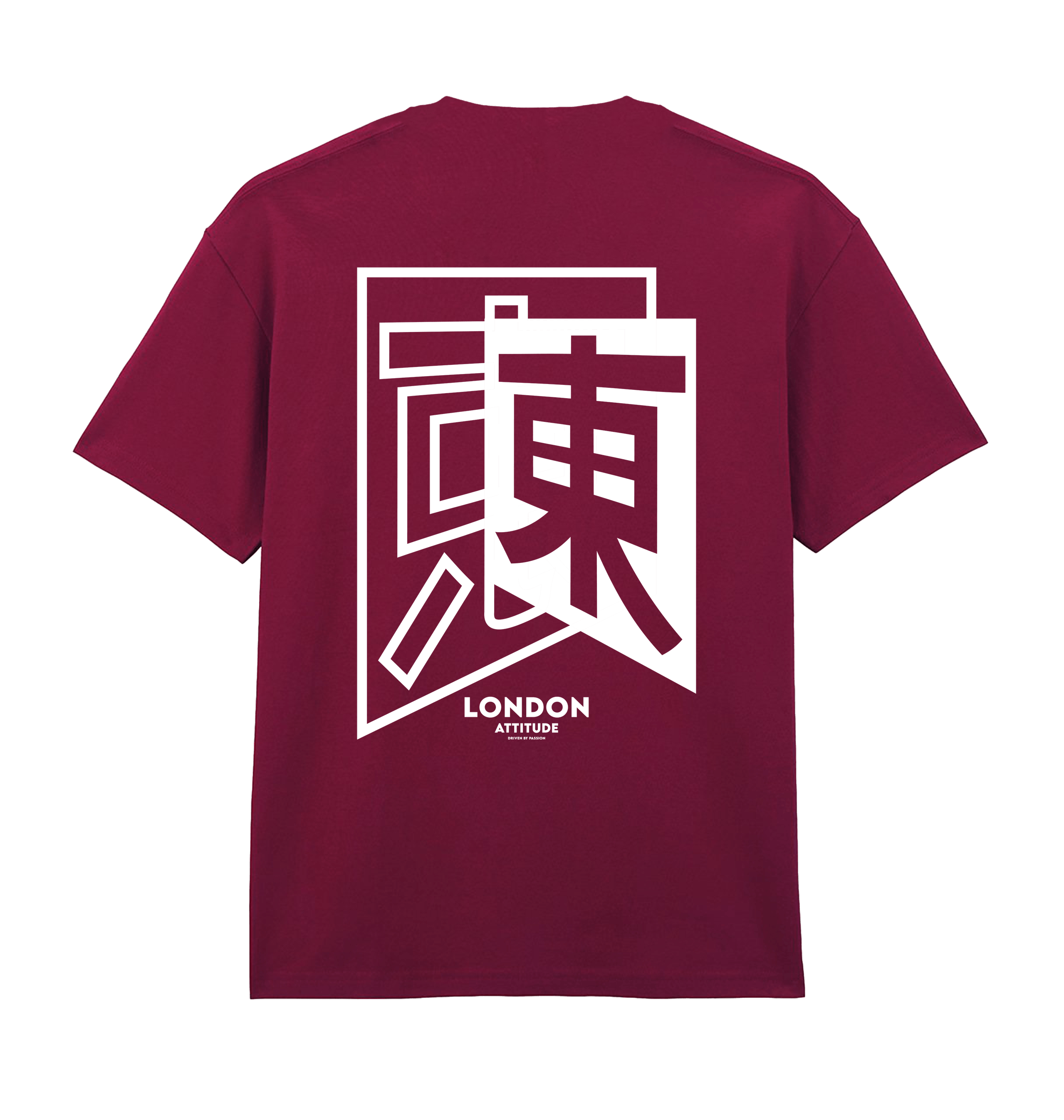 Garnet Printed Premium T-Shirt Back
