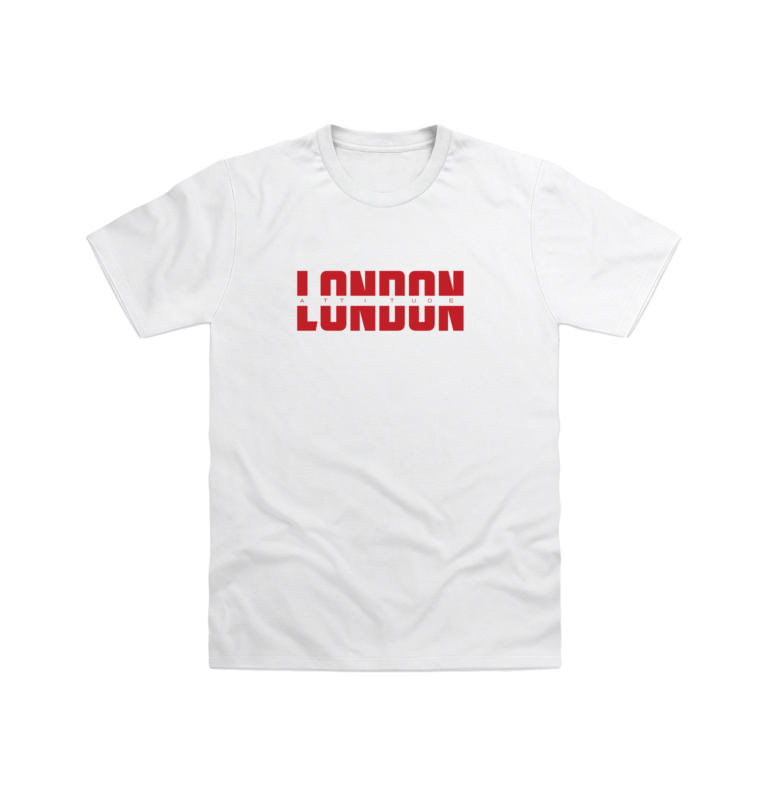 White Printed T-shirt Front