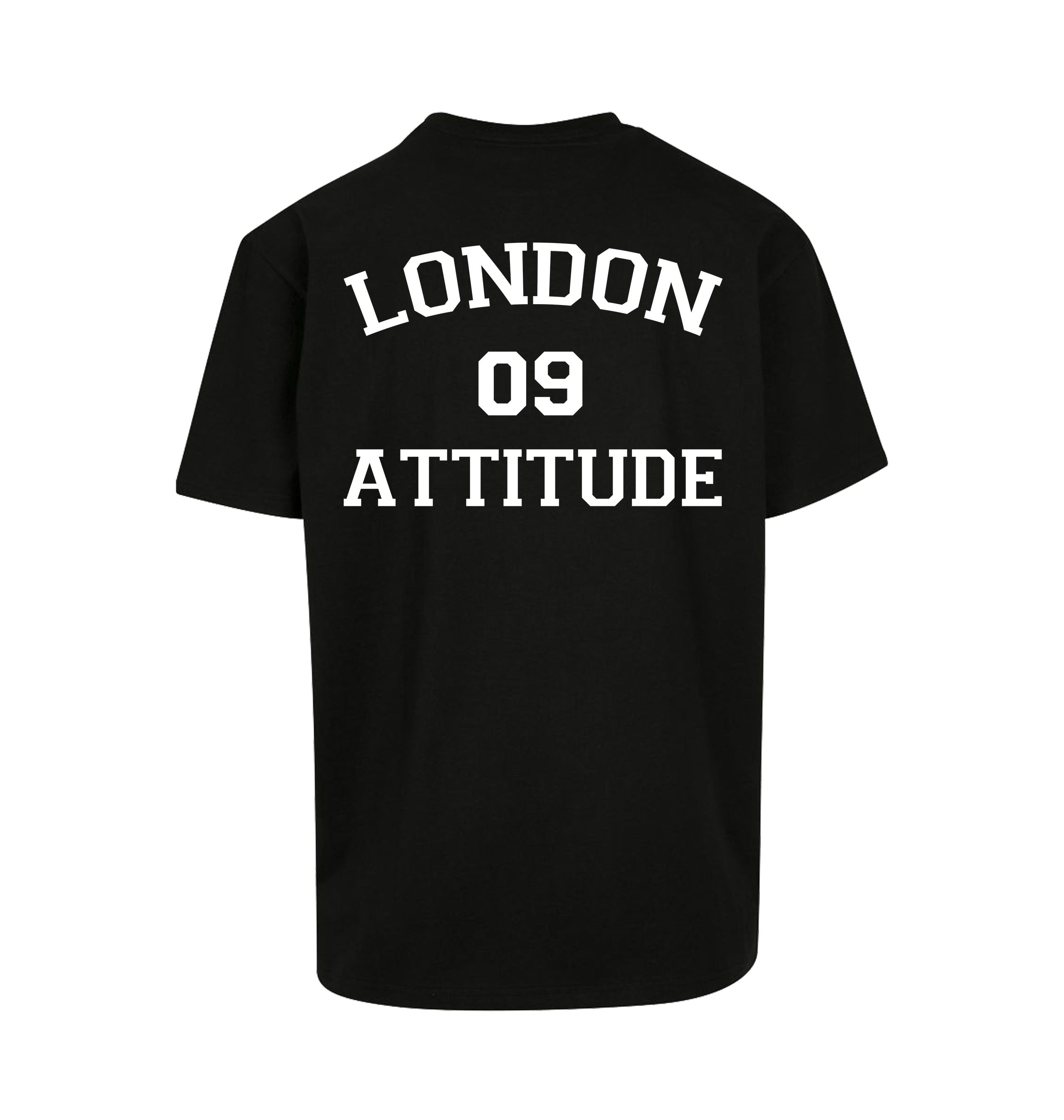 Black Printed T-shirt Back