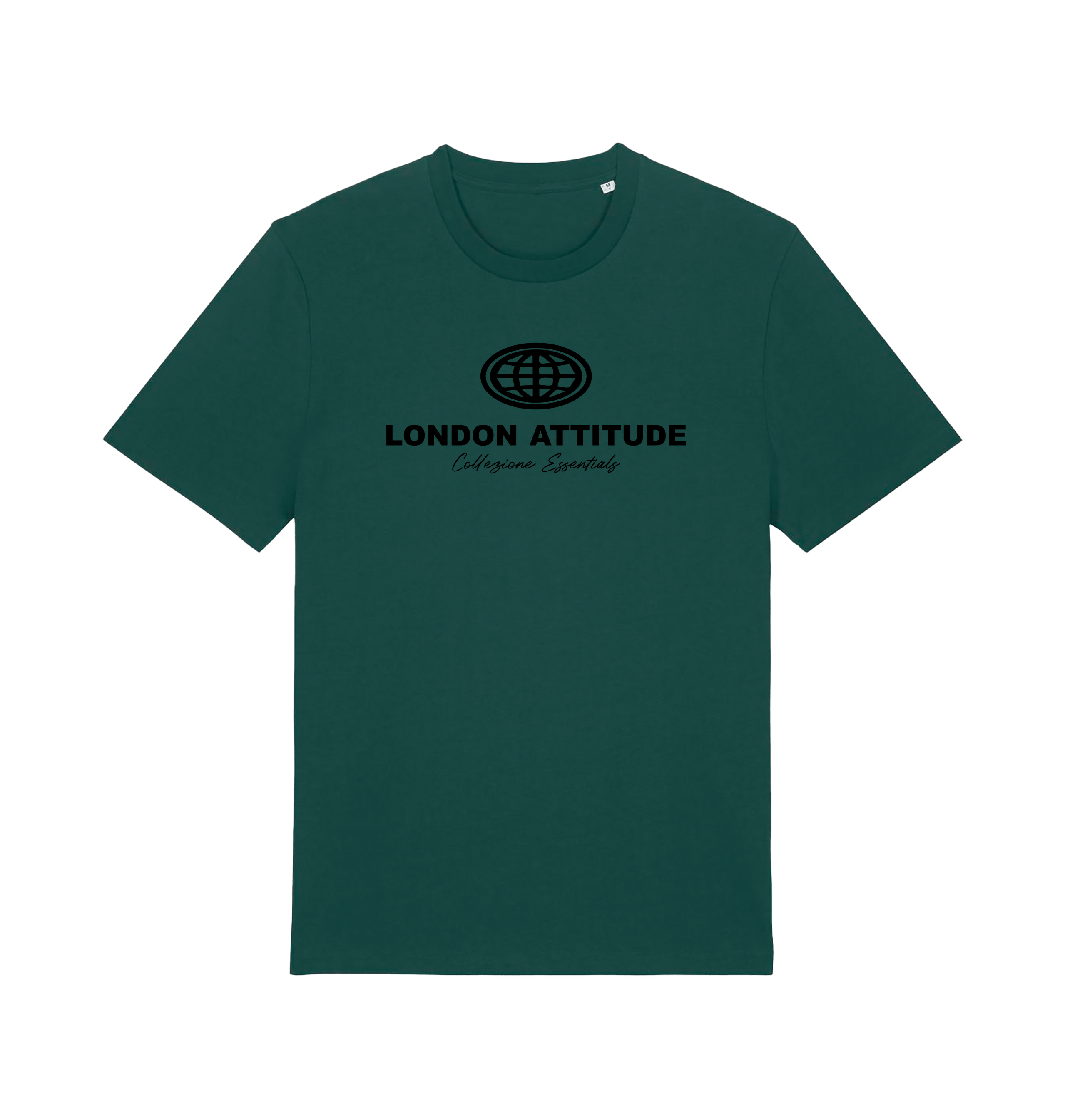 Glazed Green Printed T-shirt Front