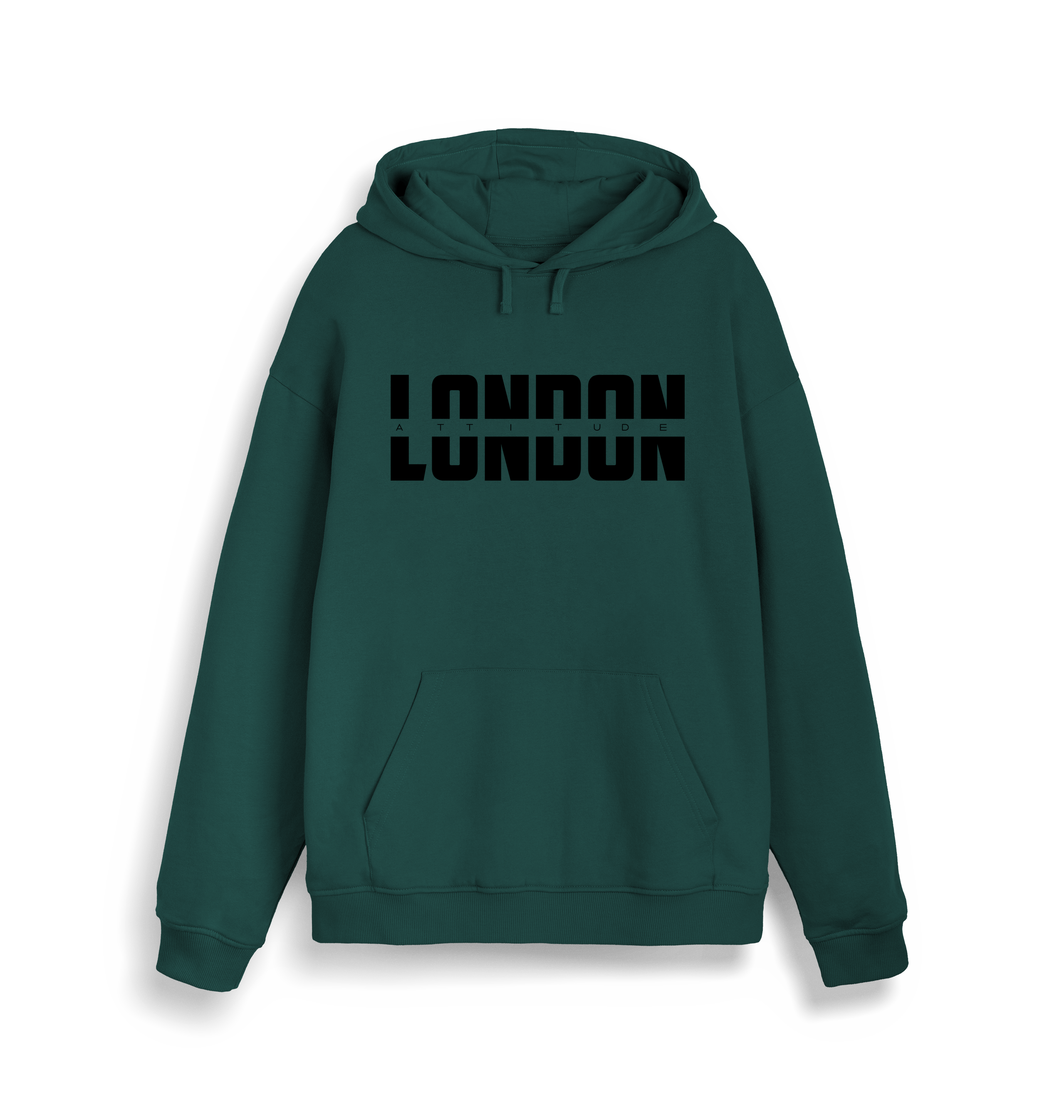 Glazed Green Printed Sweater Front