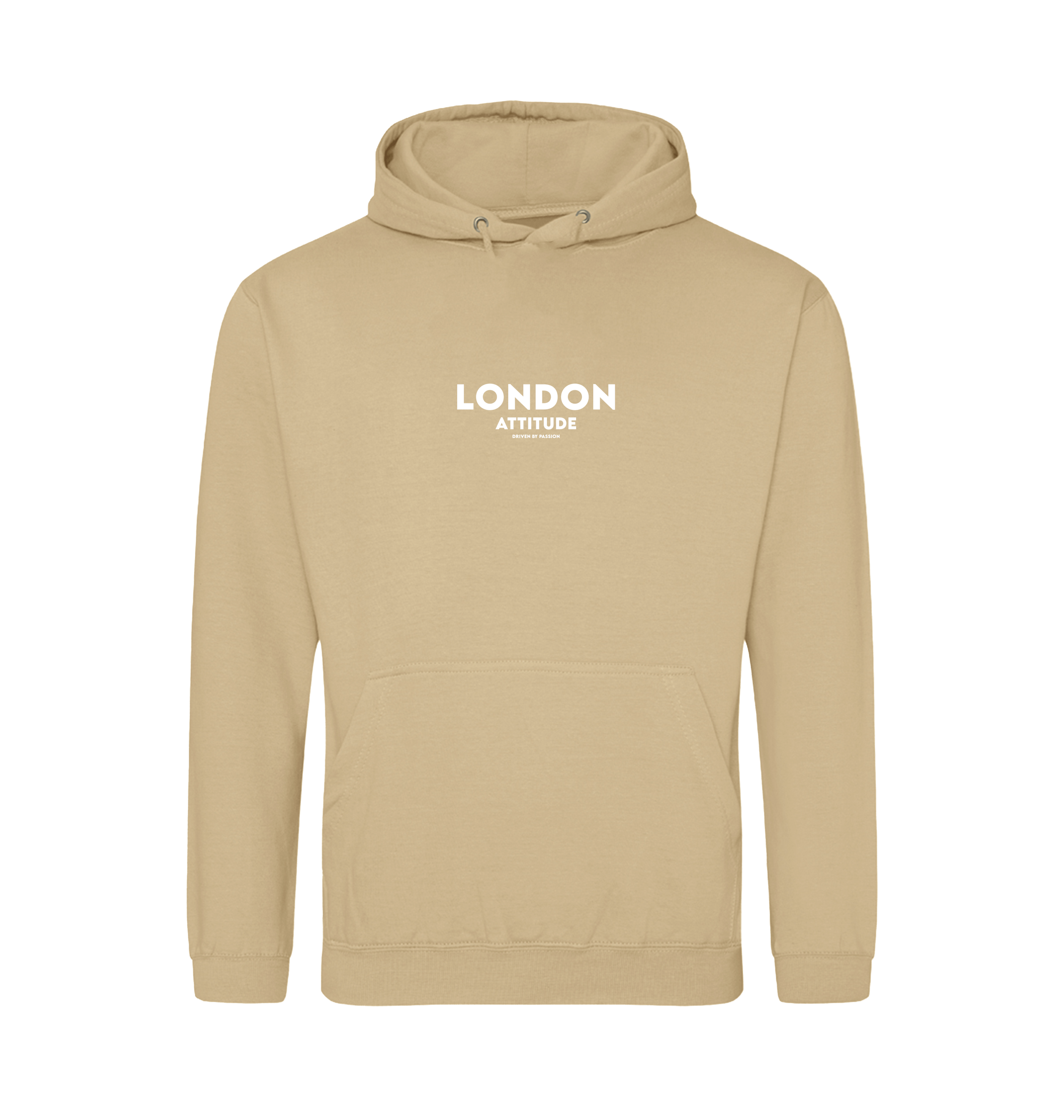 Desert Sand Printed Hoody Front