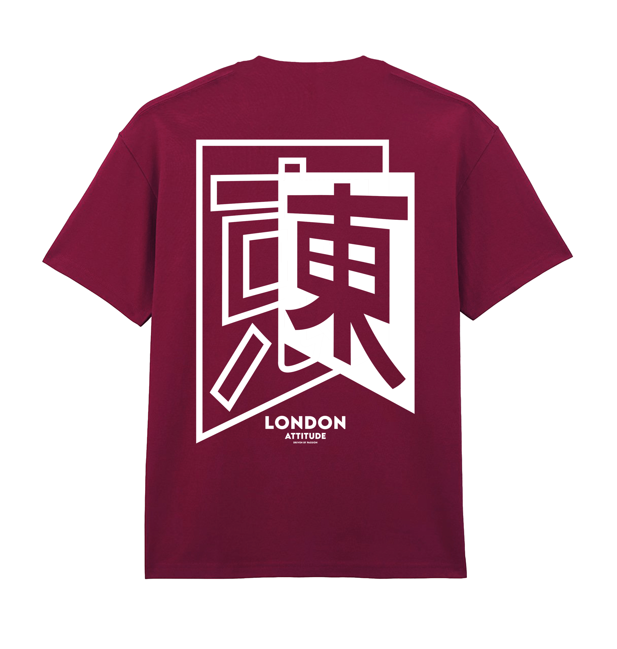 Garnet Printed Premium T-Shirt Back