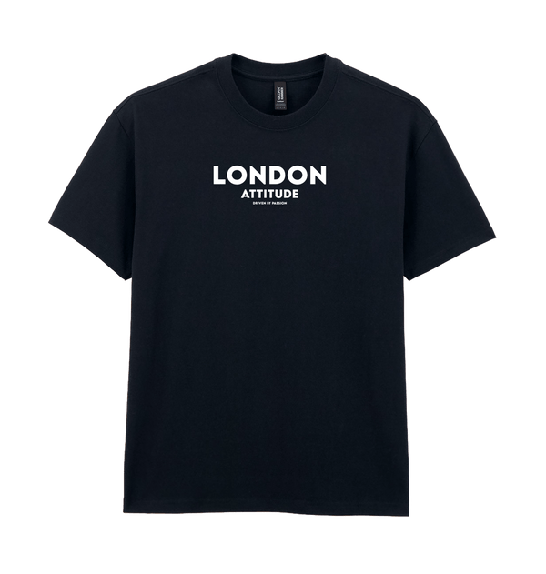 Pitch Black Printed Premium T-Shirt Front
