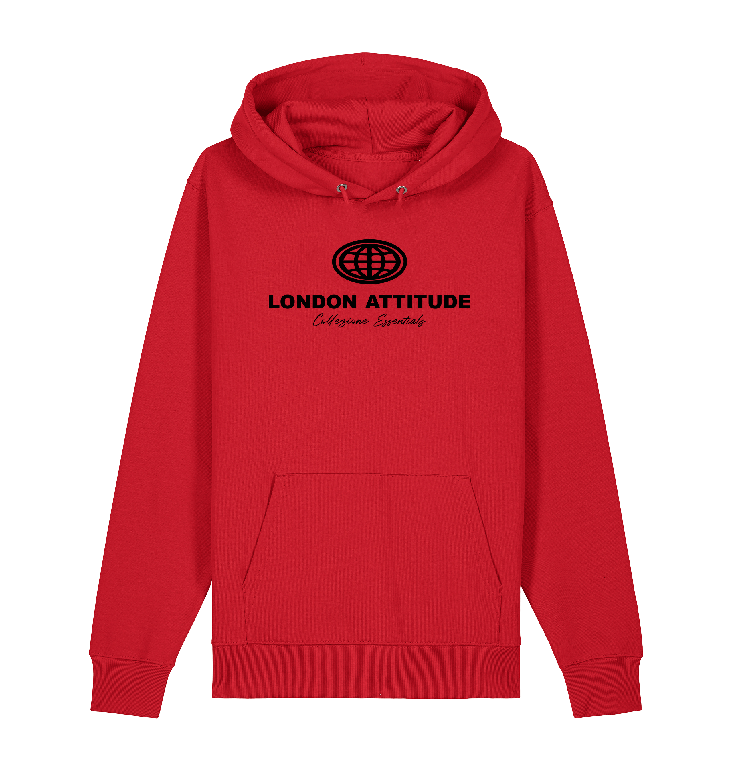 Red Printed Sweater Front