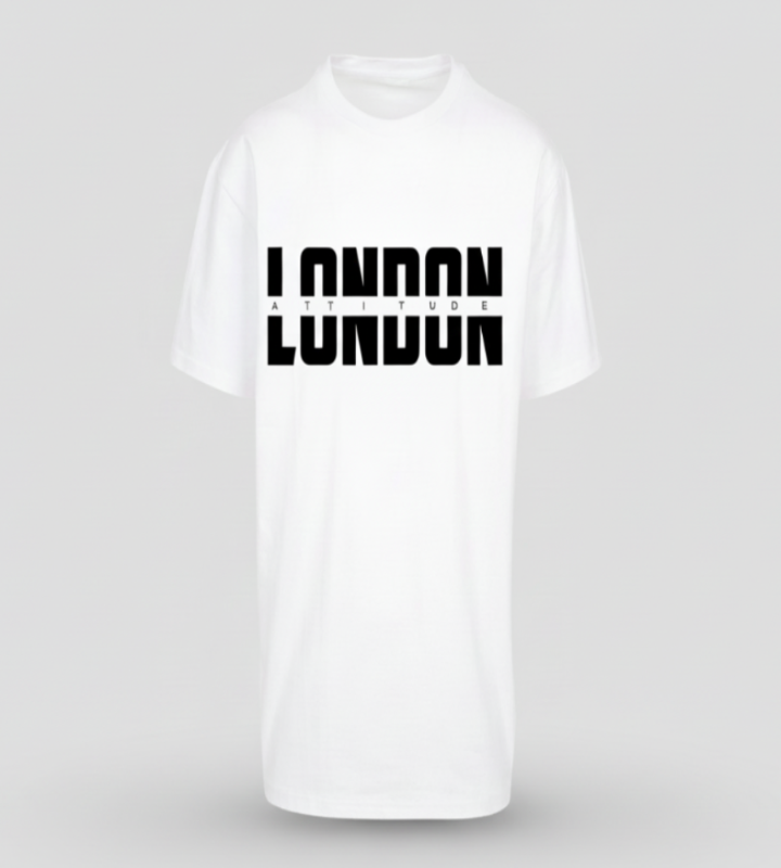 White Printed T-shirt Front