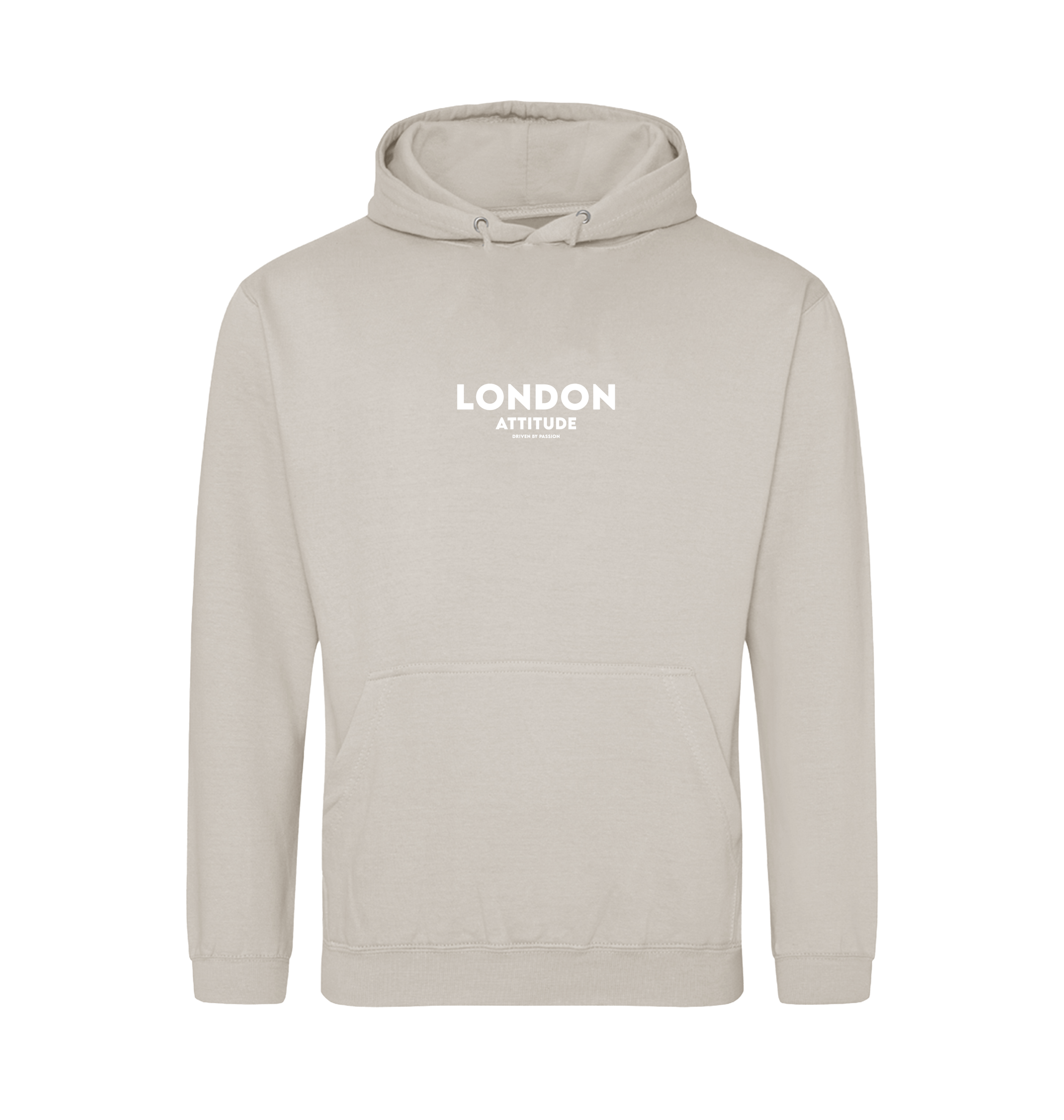 Natural Stone Printed Hoody Front