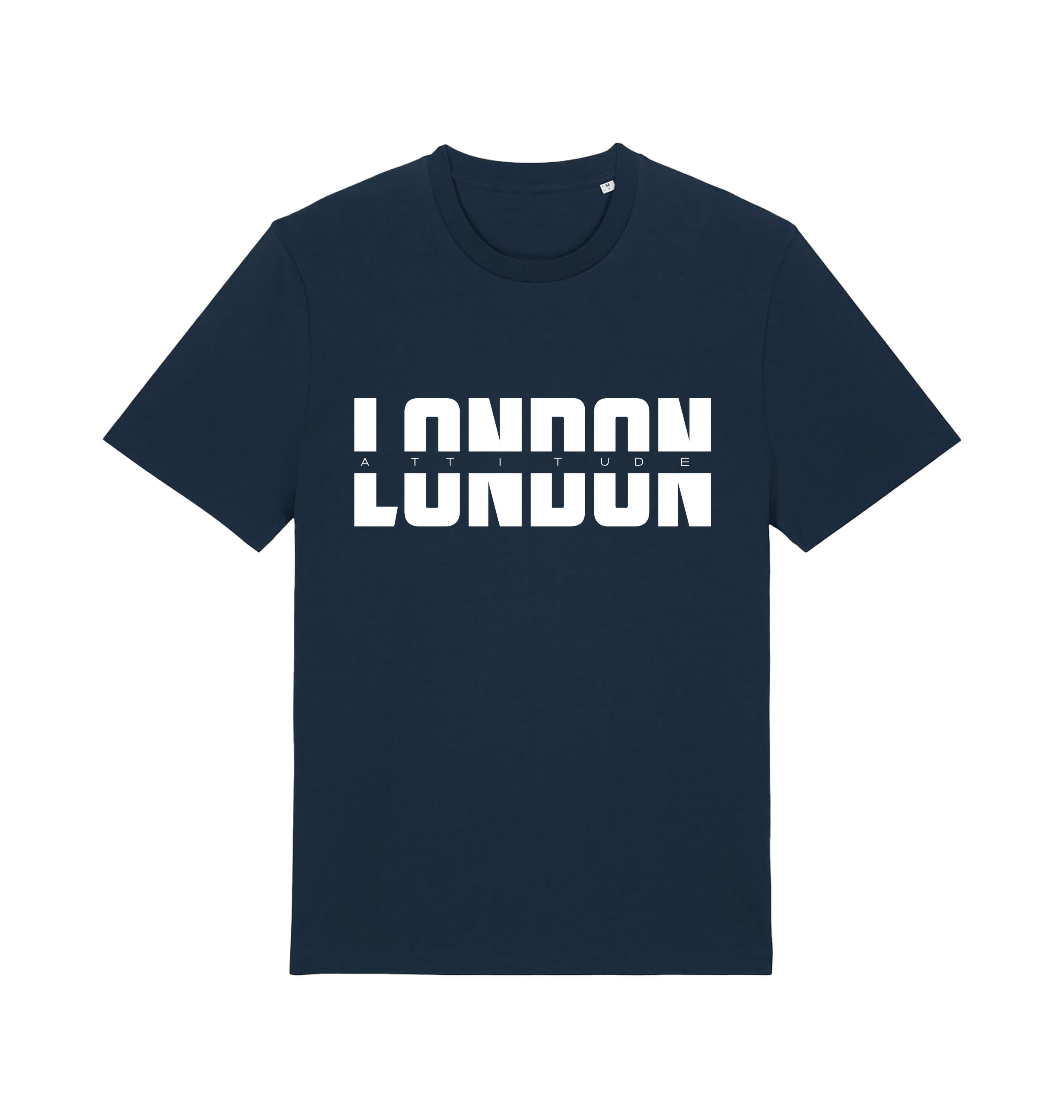 French Navy Printed T-shirt Front