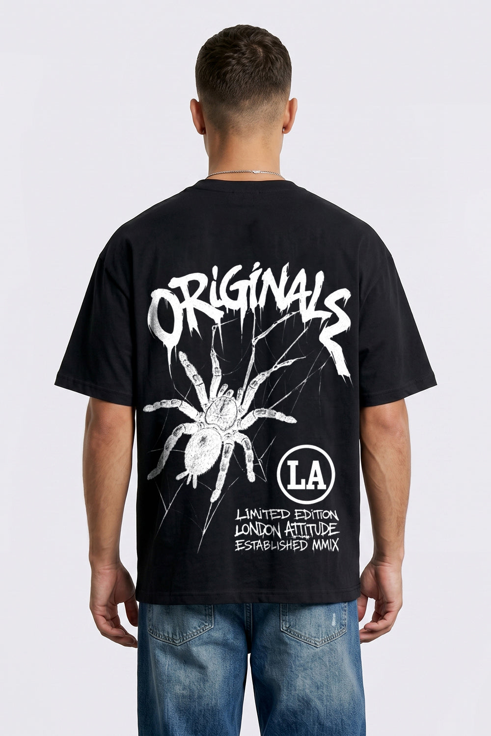Originals Oversized Heavyweight Spider Graphic T-Shirt