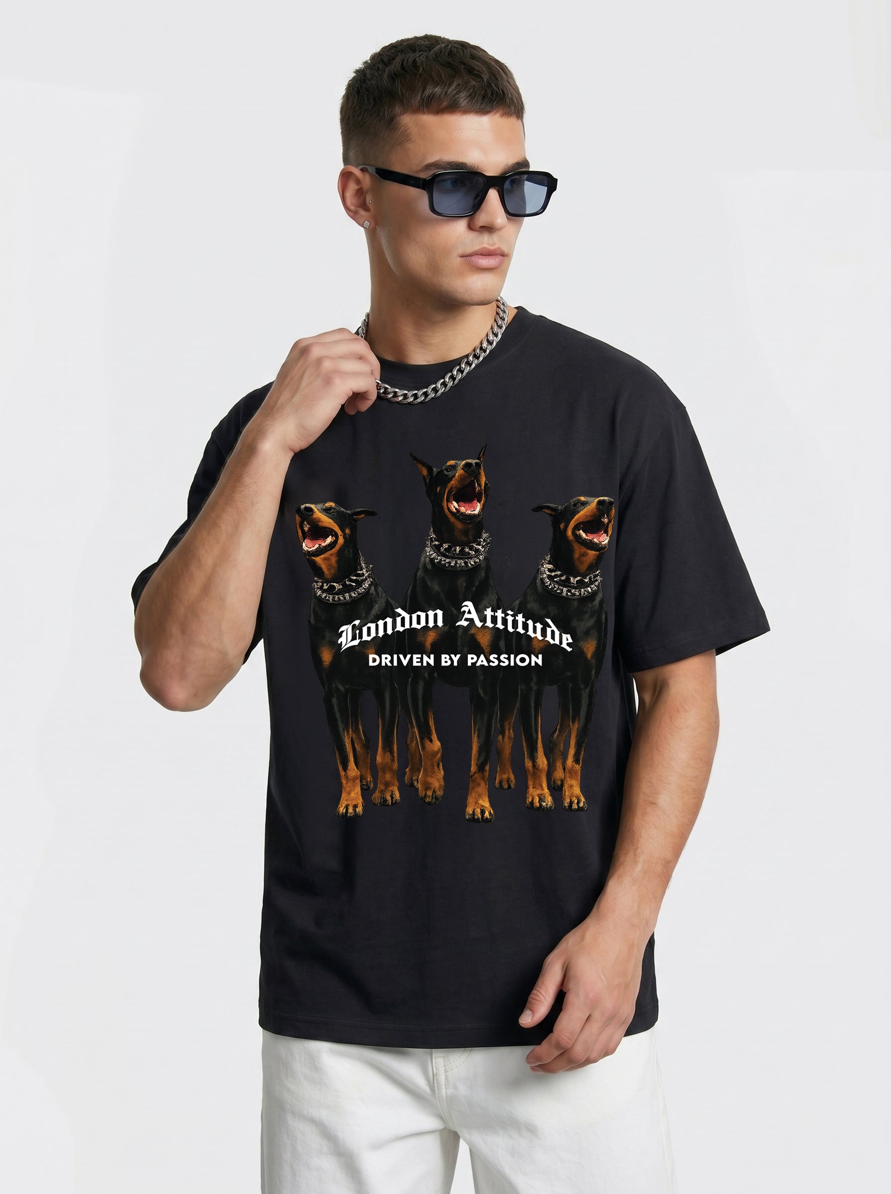 Original Creators Doberman Oversized Heavyweight T-Shirt