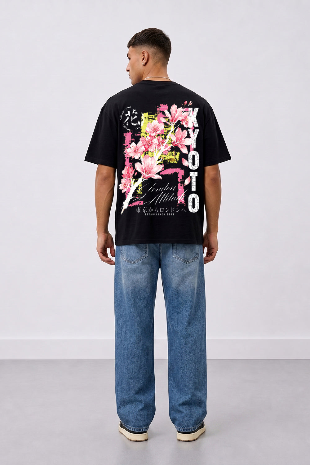 Japanese Blossom Oversized Heavyweight T-Shirt