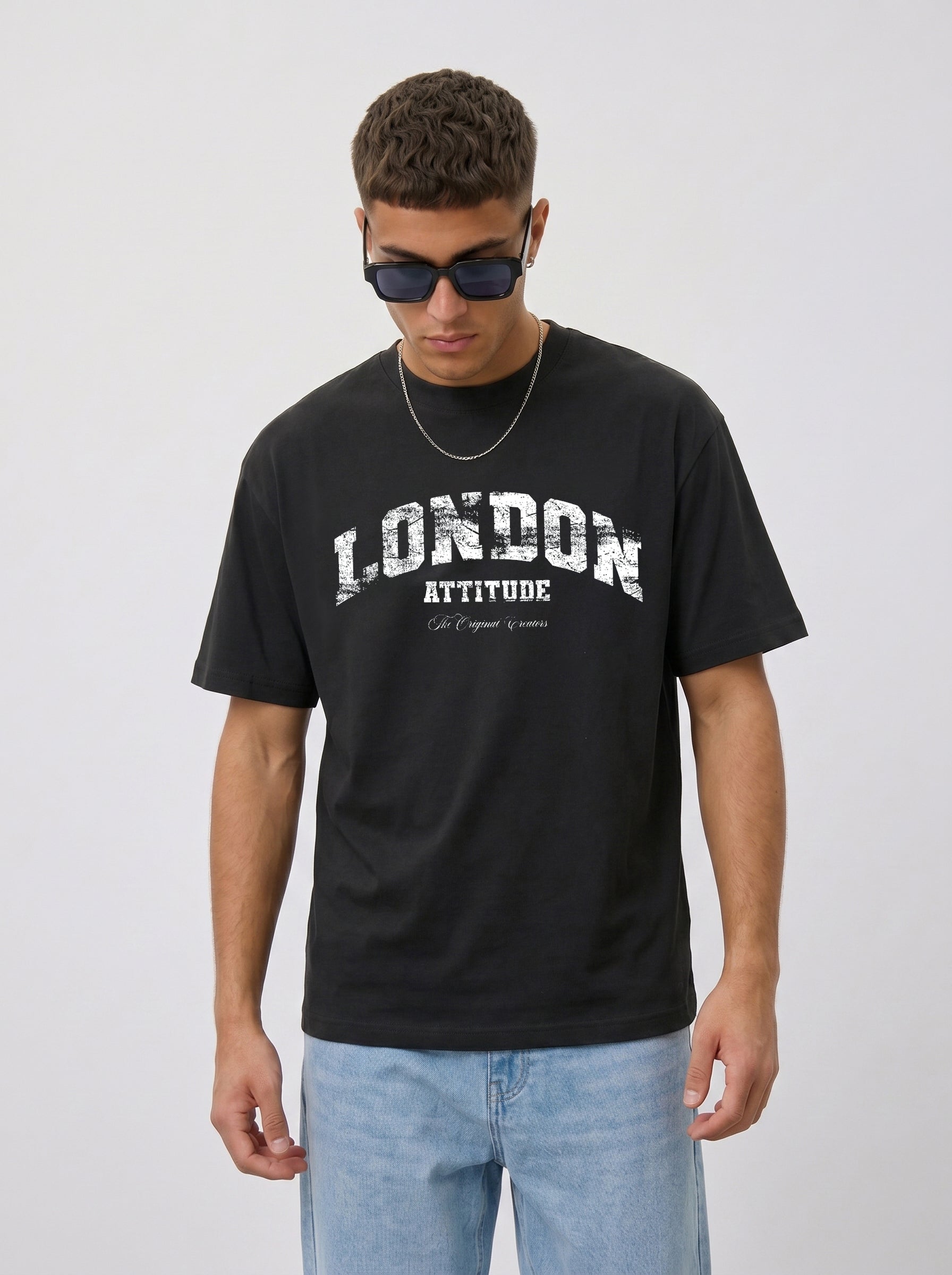 Original Creators Premium Organic Cotton T-Shirt with Vintage White Logo