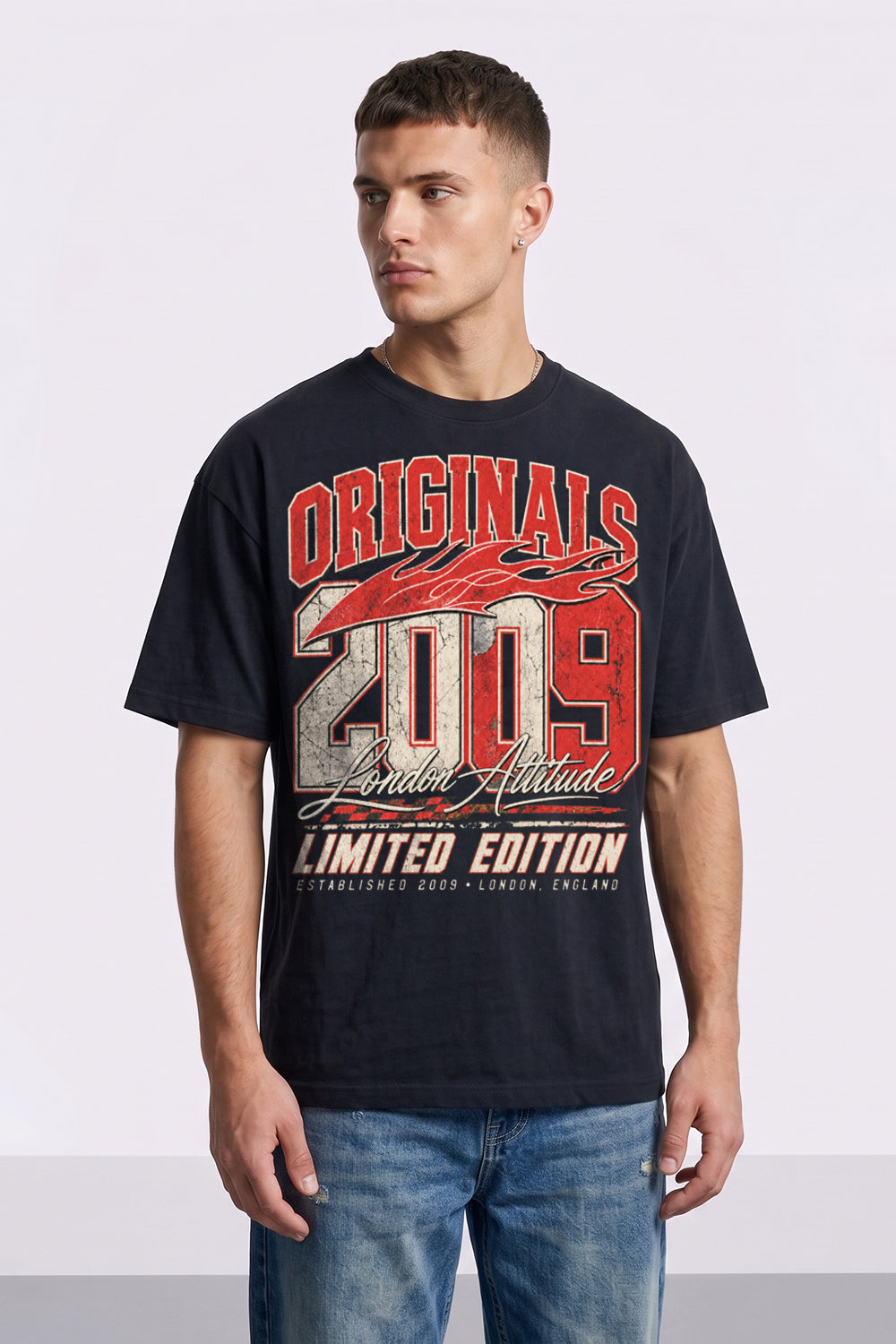 Originals 2009 Oversized Heavyweight Graphic T-Shirt