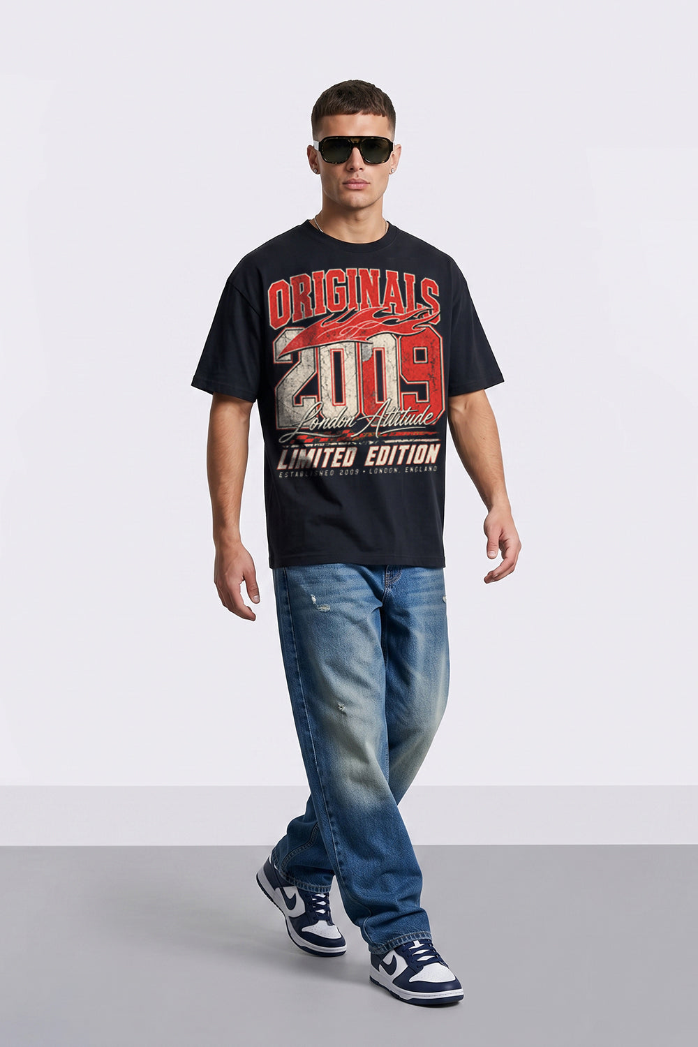 Originals 2009 Oversized Heavyweight Graphic T-Shirt