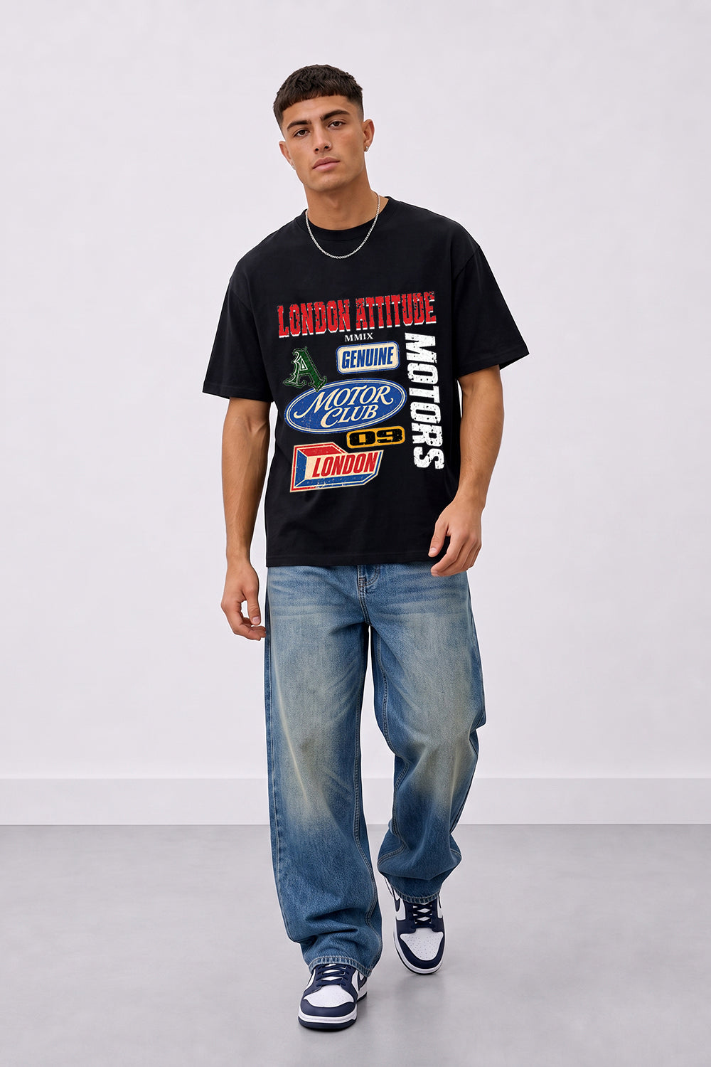 Oversized Heavyweight Vintage Racing T-Shirt