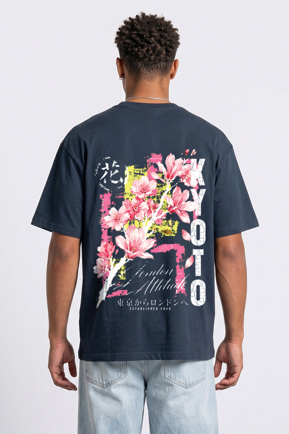 Japanese Blossom Oversized Heavyweight T-Shirt
