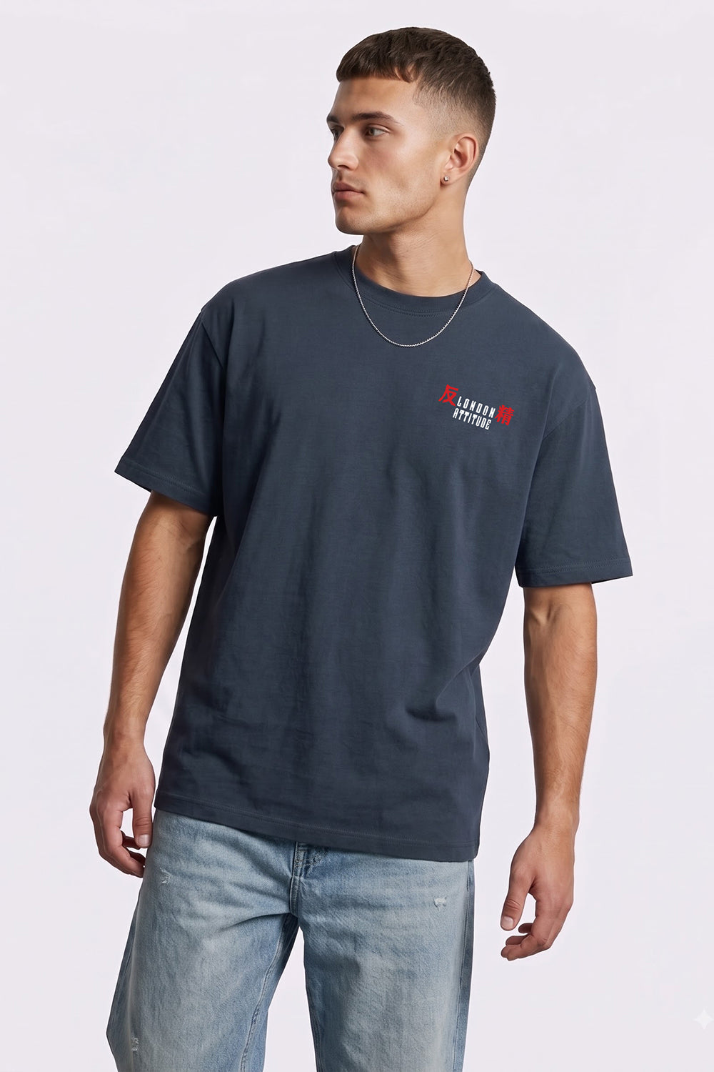 Tokyo After Dark Dragon Oversized Heavyweight Graphic T-Shirt
