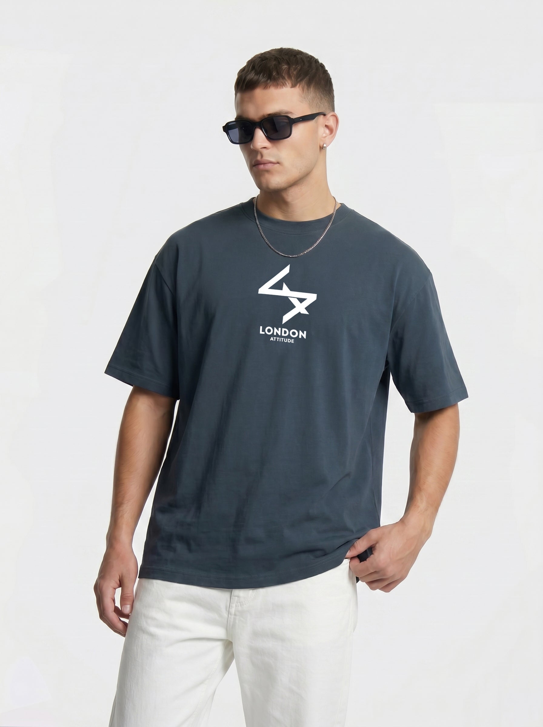 Japanese inspired Oversized Heavyweight Cotton T-Shirt