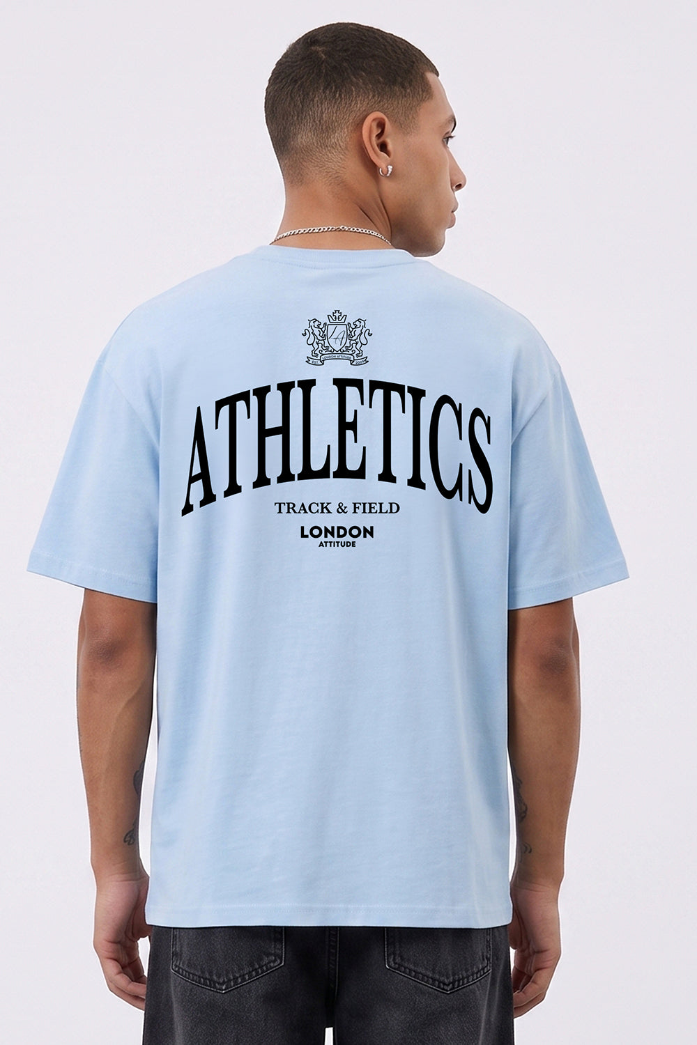 Athletics Premium Graphic T-Shirt in Black Print