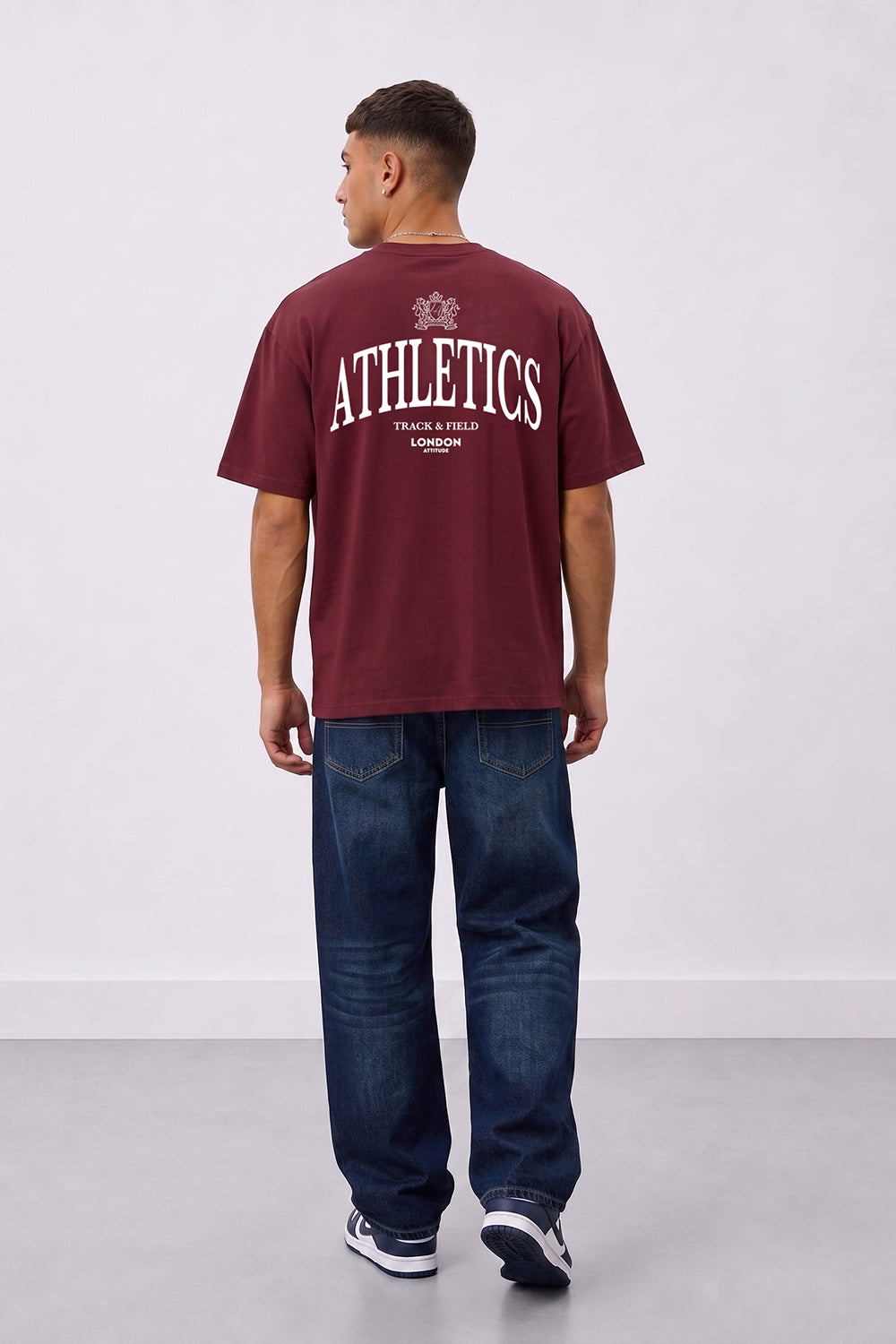 Athletics Premium Graphic T-Shirt in White Print