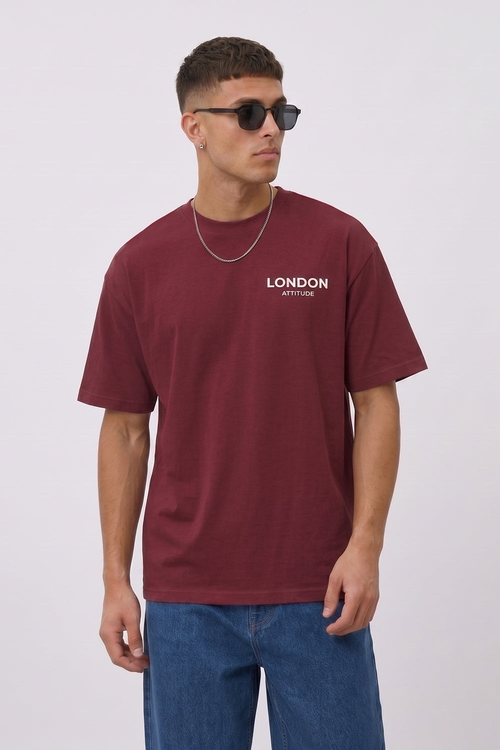 Athletics Premium Graphic T-Shirt in White Print