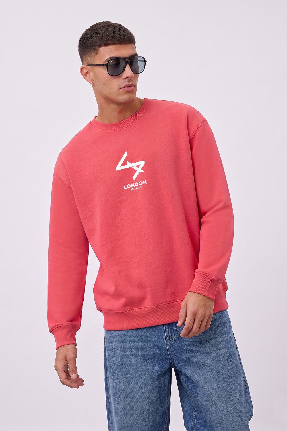 Relaxed Fit Japanese Inspired Graphic Sweatshirt