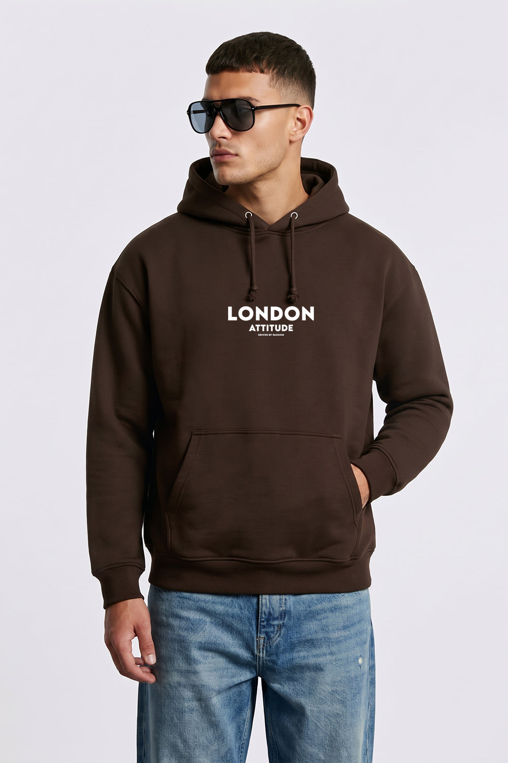 Relaxed Fit Dragon Graphic Hoodie