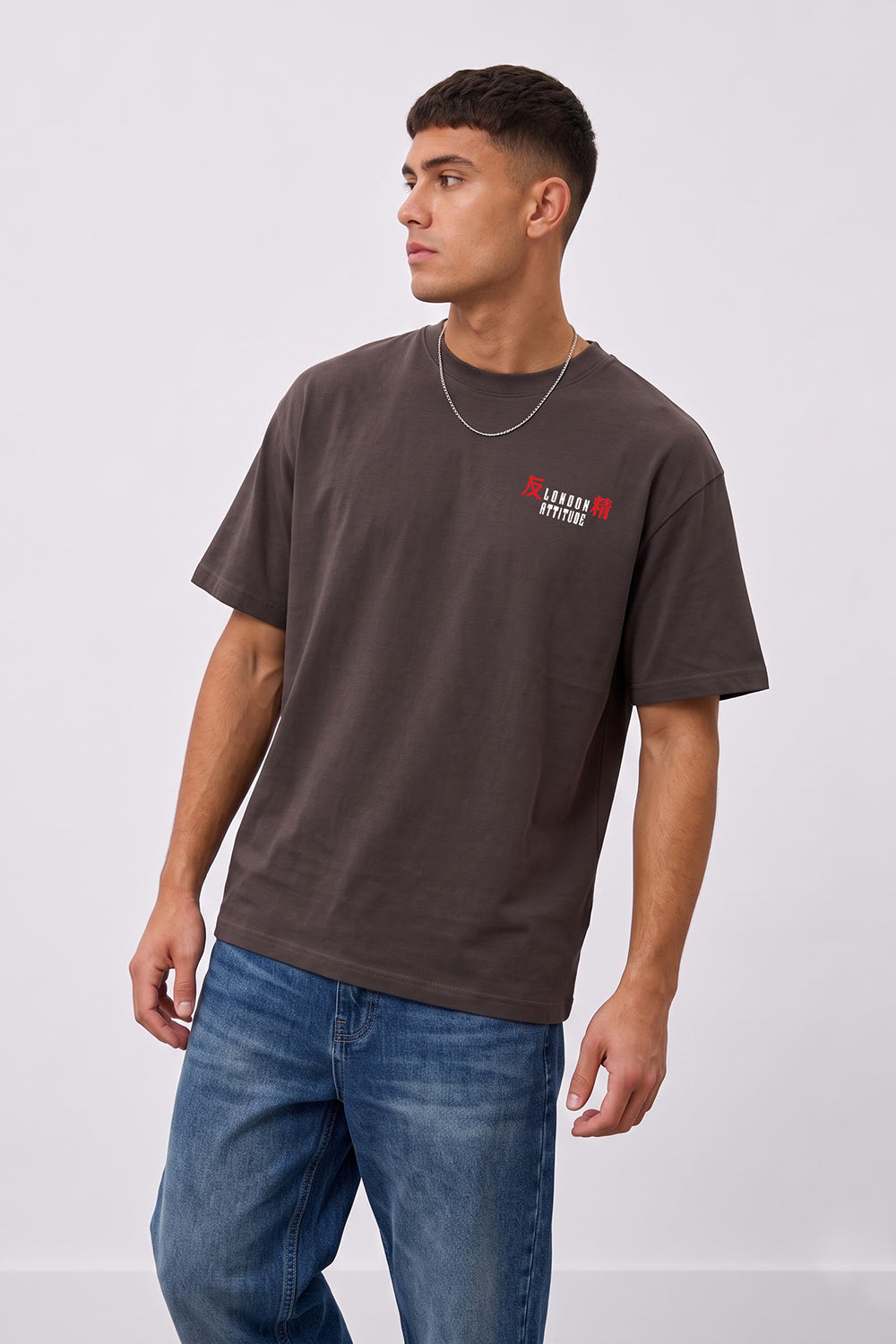 Tokyo After Dark Dragon Oversized Heavyweight Graphic T-Shirt