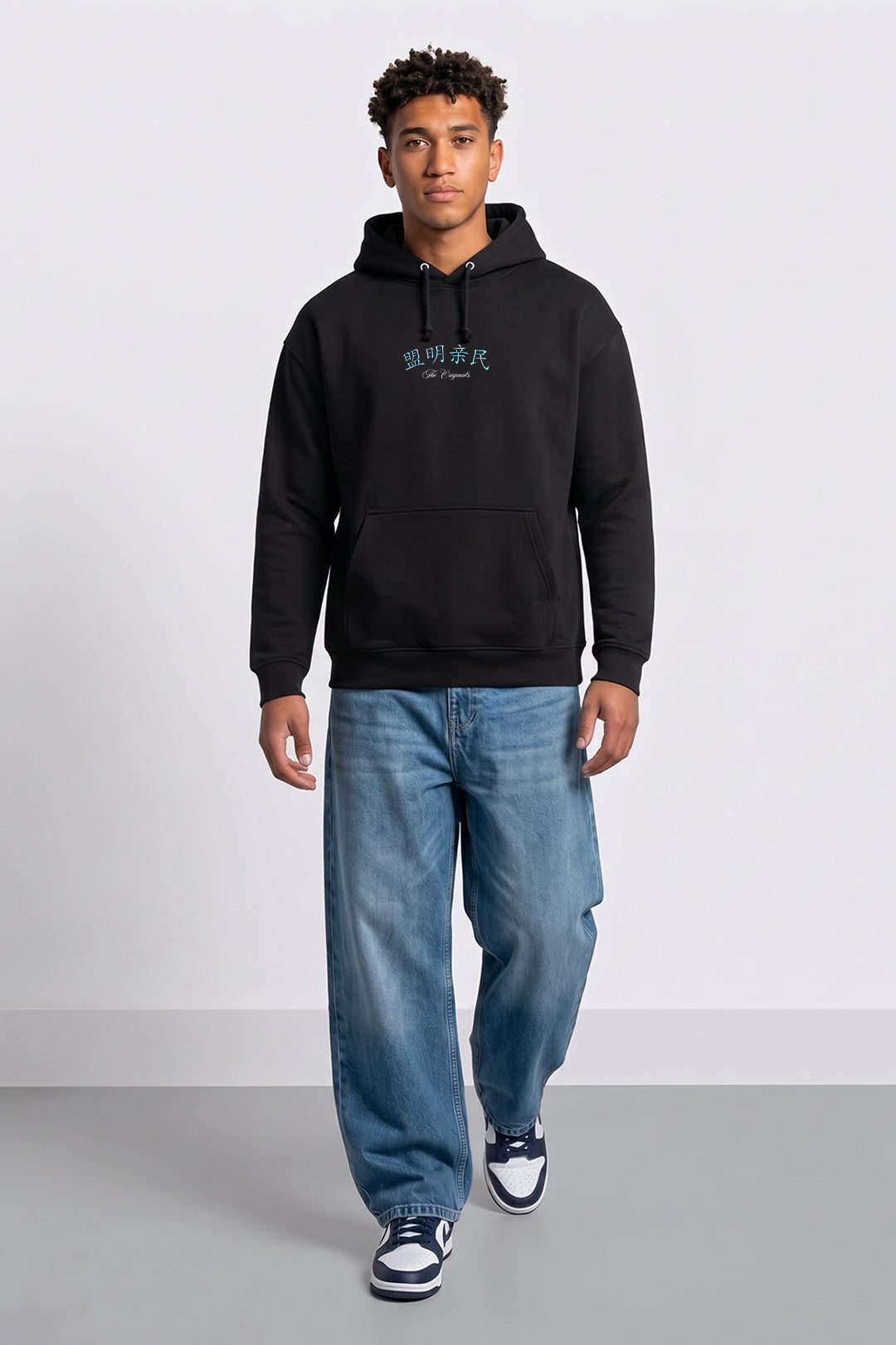 Oversized Heavyweight Japanese Dragon Graphic Hoodie
