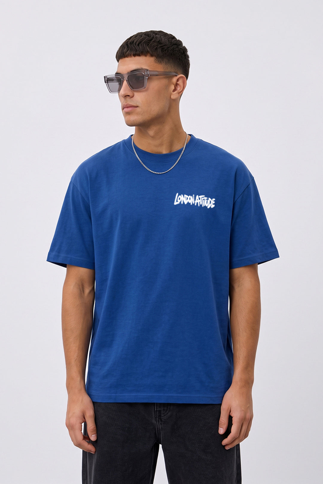 Oversized Heavyweight City Graffiti Graphic T-Shirt
