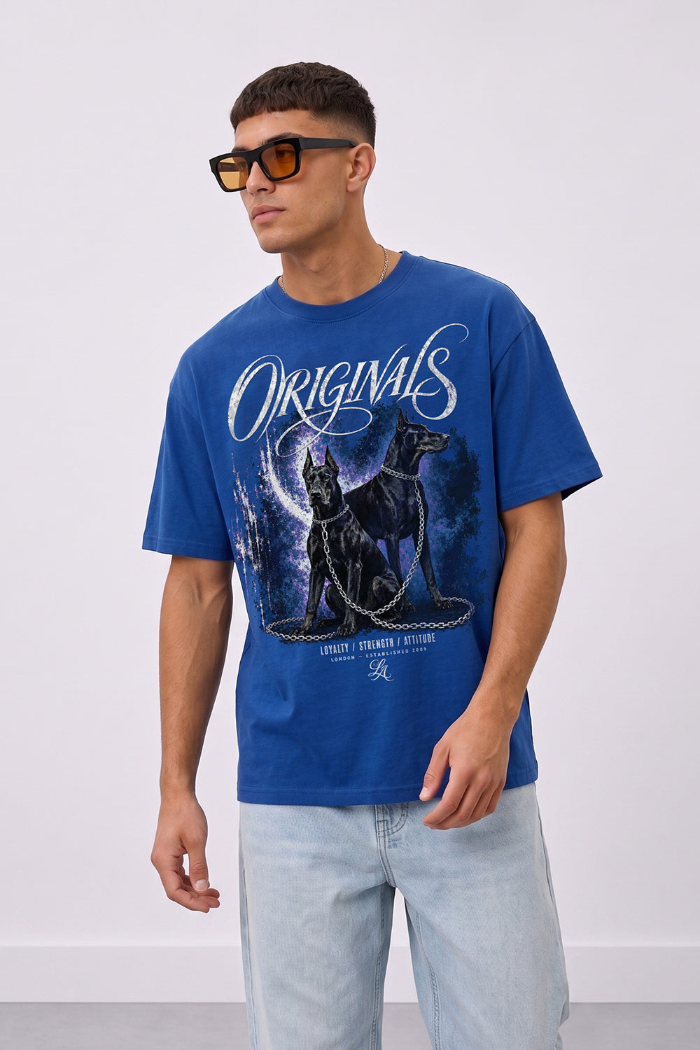 Doberman Oversized Heavyweight Graphic T-Shirt