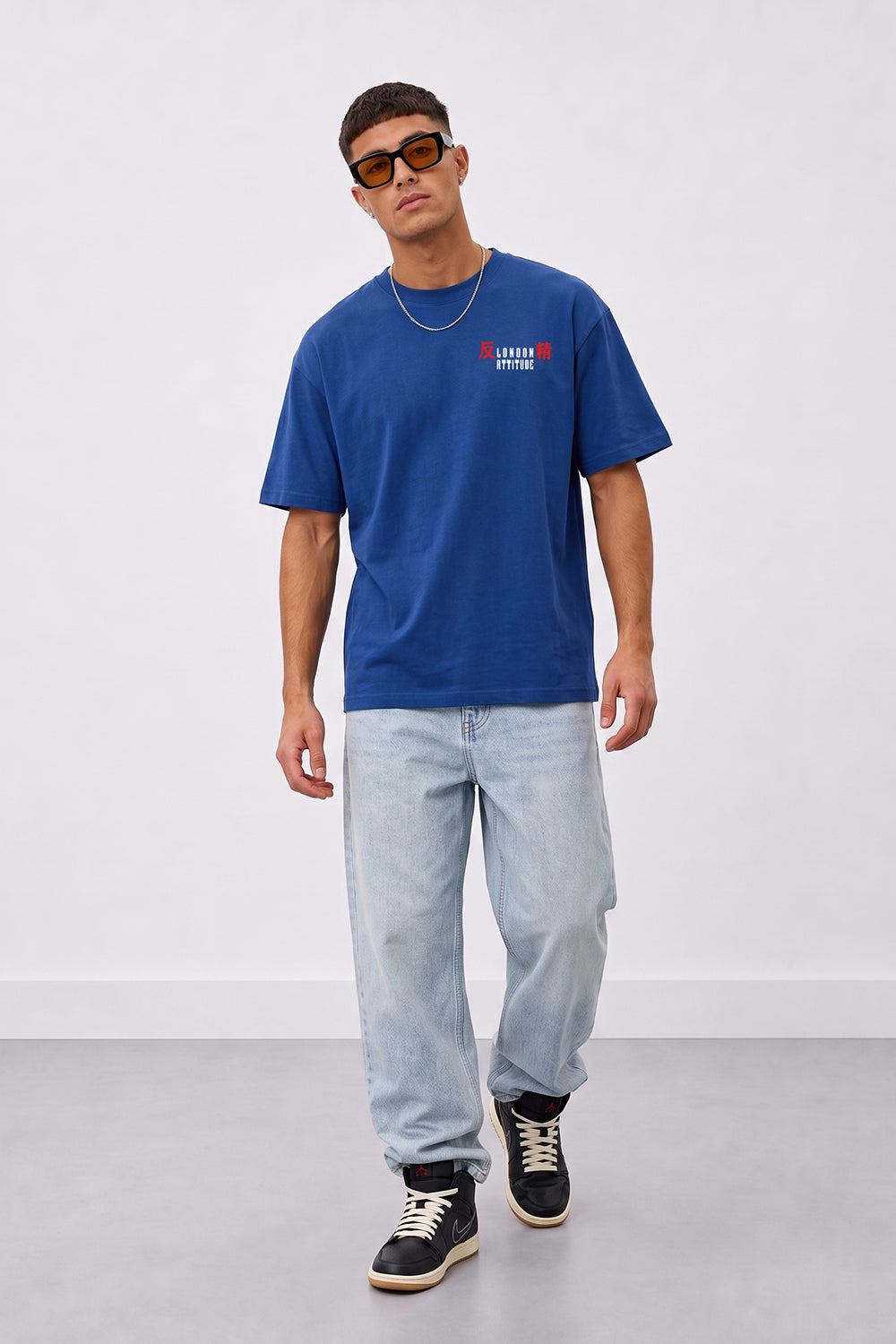 Tokyo After Dark Dragon Oversized Heavyweight Graphic T-Shirt