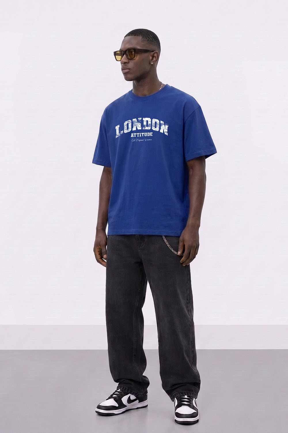 Fearless Street Culture Oversized Heavyweight Graphic T-Shirt