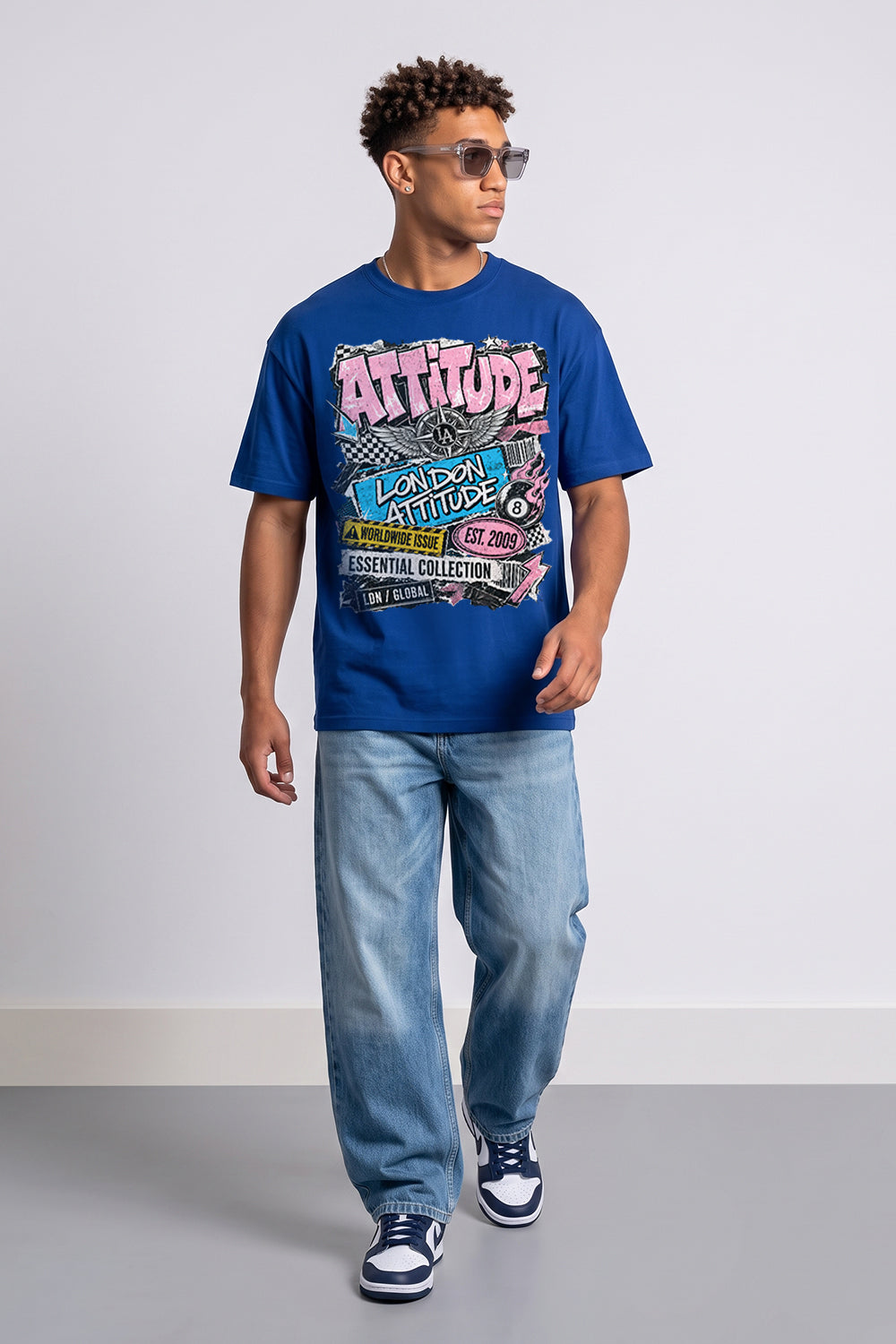 Retro Graphic Oversized Heavyweight Streetwear T-Shirt