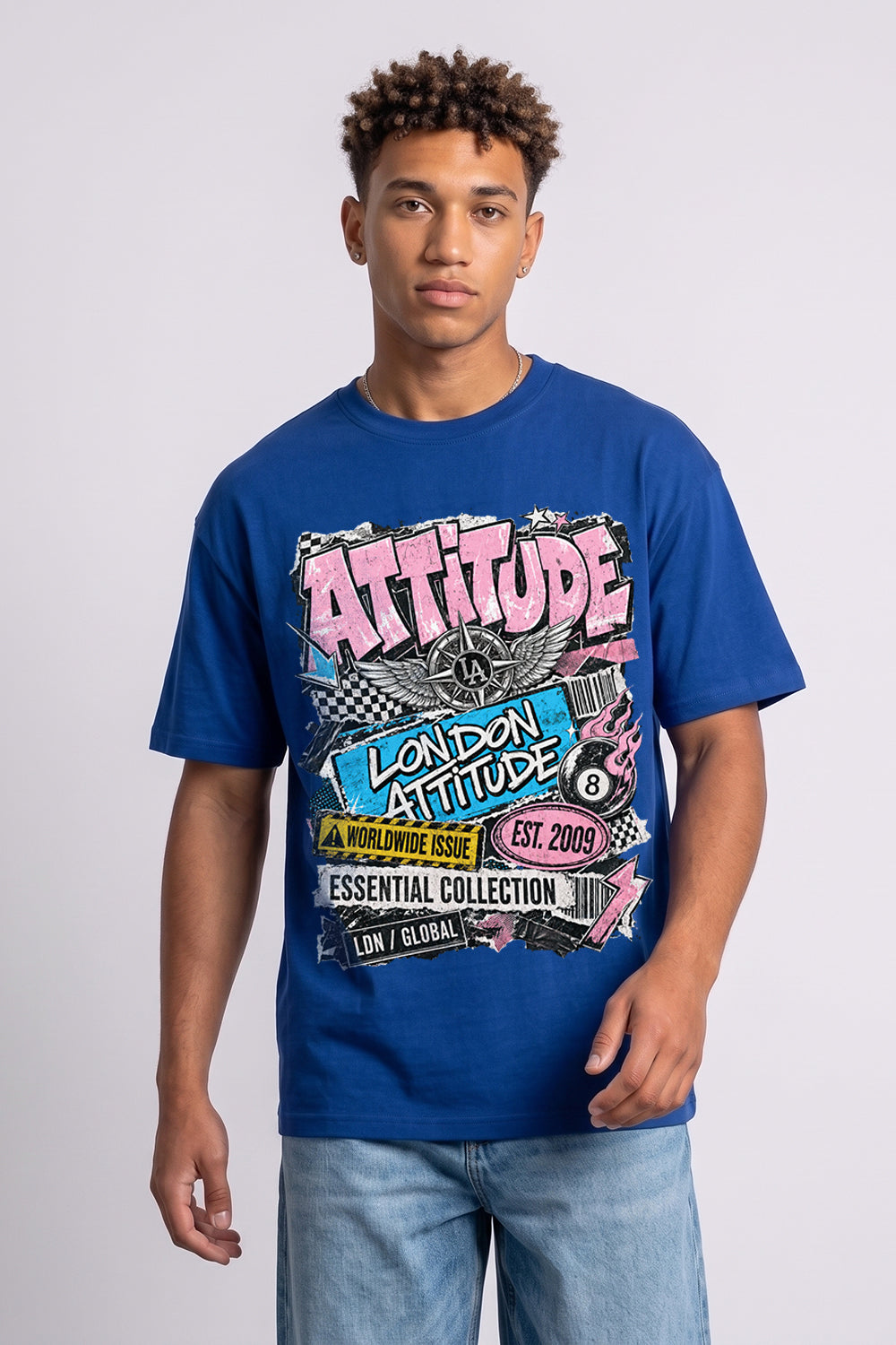 Retro Graphic Oversized Heavyweight Streetwear T-Shirt