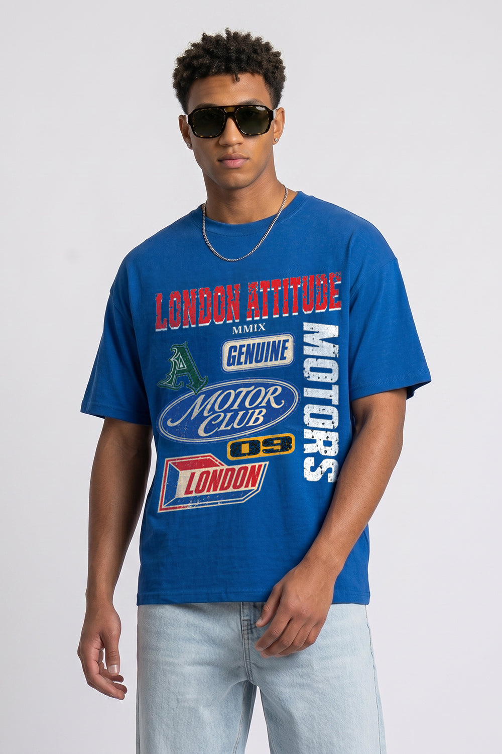 Oversized Heavyweight Vintage Racing T-Shirt
