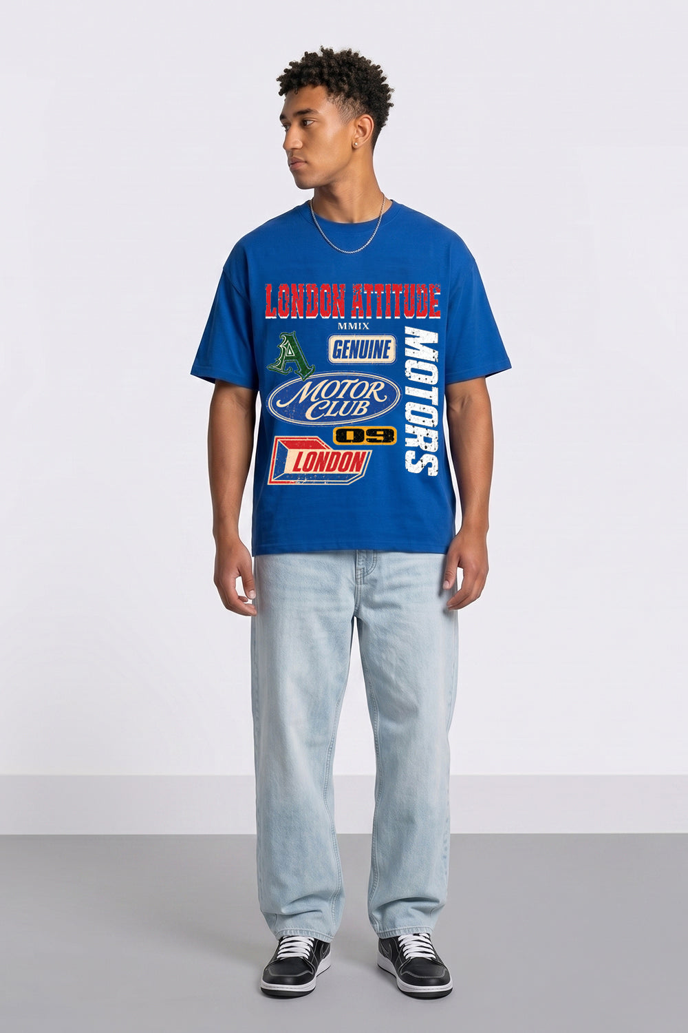 Oversized Heavyweight Vintage Racing T-Shirt