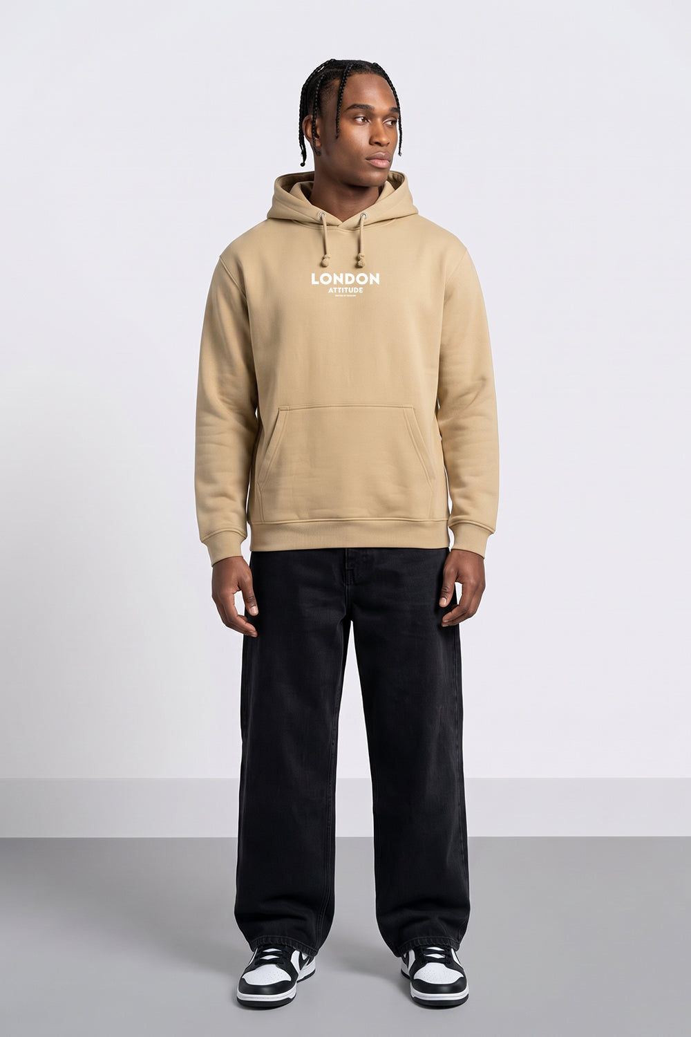 Relaxed Fit Dragon Graphic Hoodie